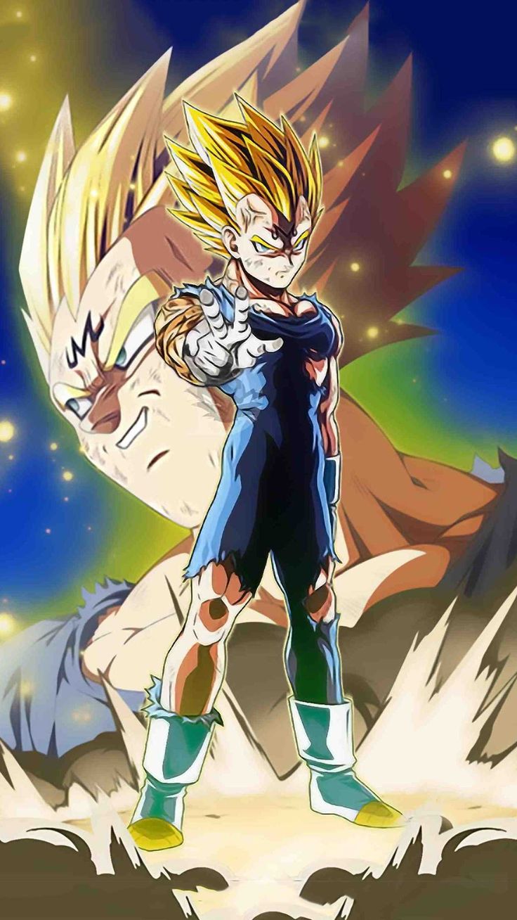 Majşn Vegeta Wallpaper Discover more Anime, Dragon Ball, Dragon Ball Z, Majin Vegeta, Manga wallpaper. en 2022. Personajes de dragon ball, Personajes de goku, Dragon ball