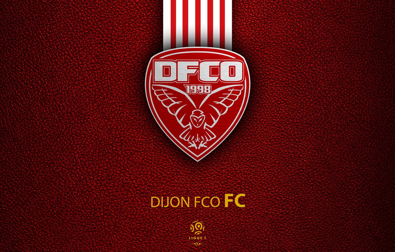 Wallpaper wallpaper, sport, logo, football, Ligue 1, Dijon FCO image for desktop, section спорт