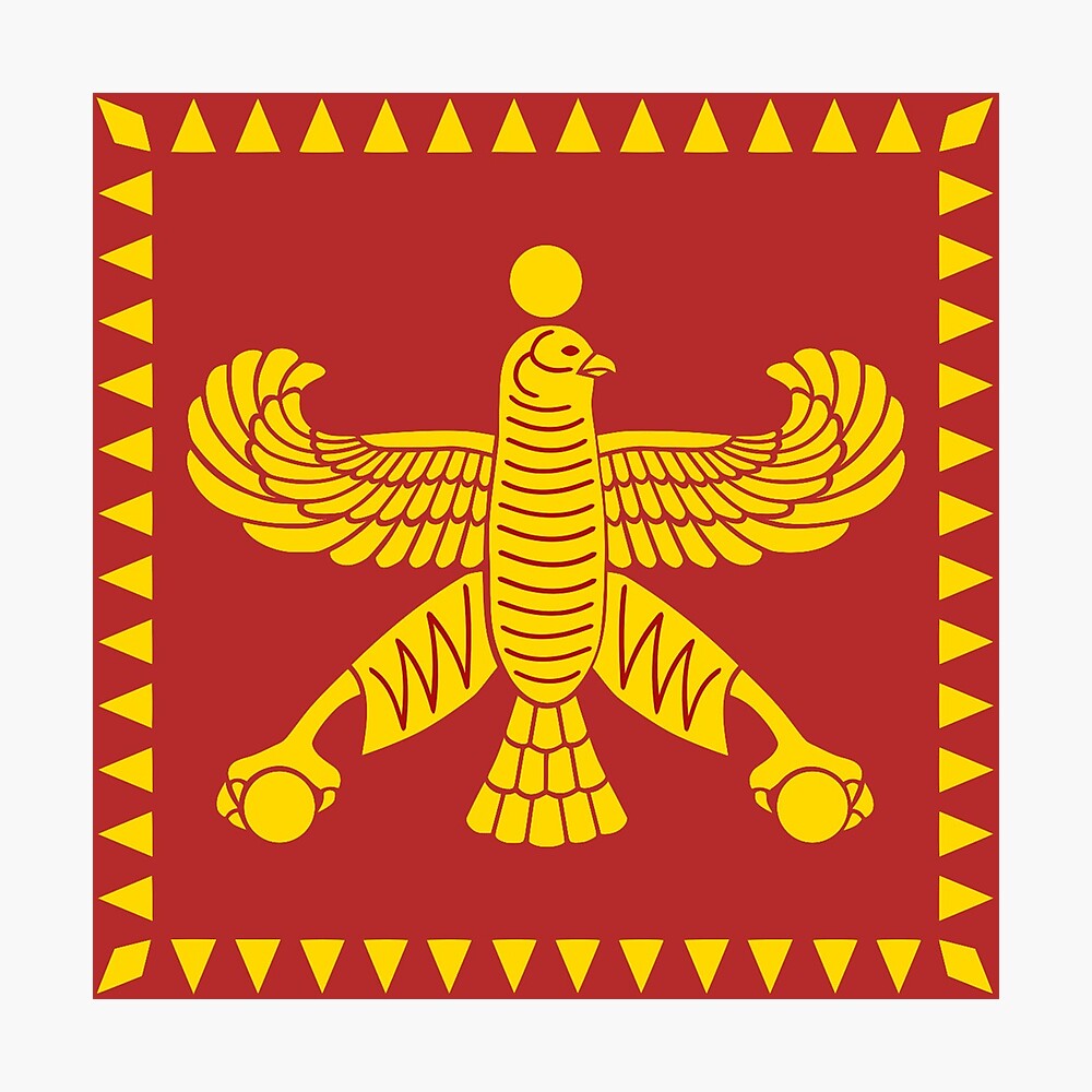 Persian flag(Achaemenid empire flag) Poster