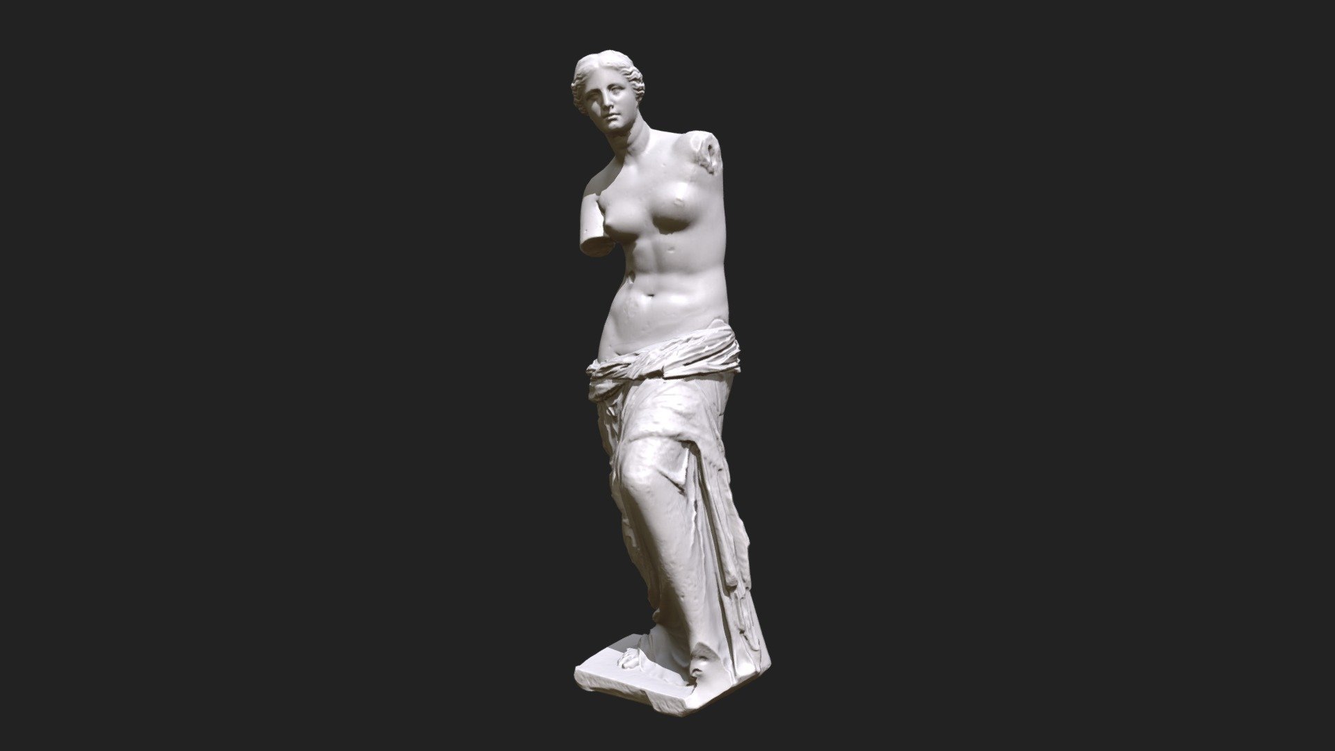 Venus de Milo #StatuesTexturingChallenge [SMK] Free 3D model