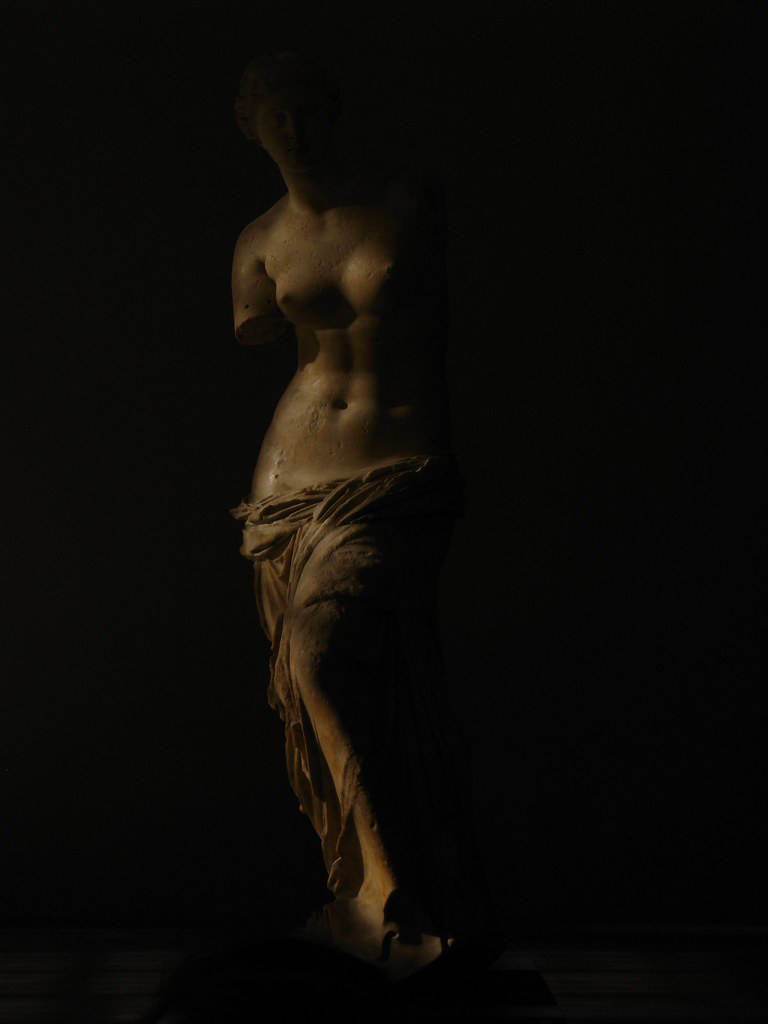 Vénus de Milo lumière naturelle directe. We are all Greeks