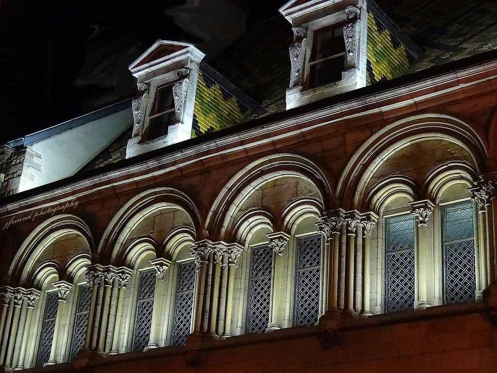 Dijon at night picture. All my image are protected un