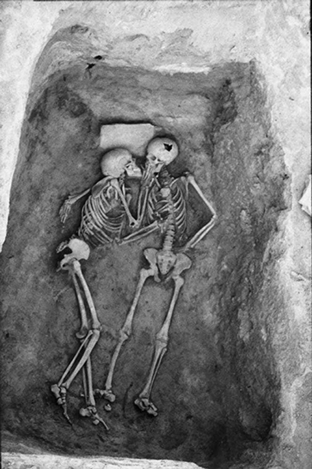The 2800 years old kiss (The Hasanlu “Lovers”) Historical Photo