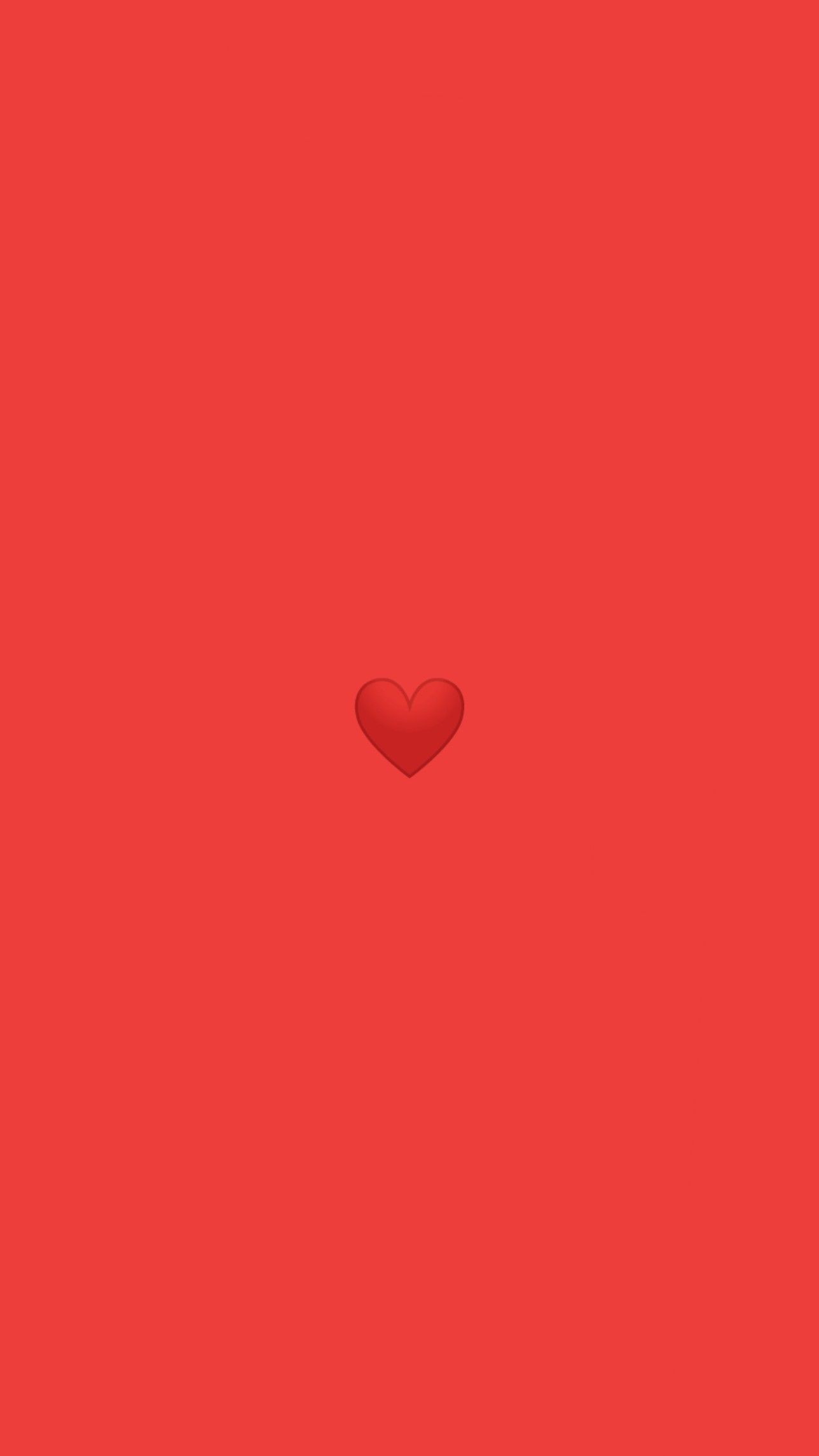 red heart. Paprl de parede