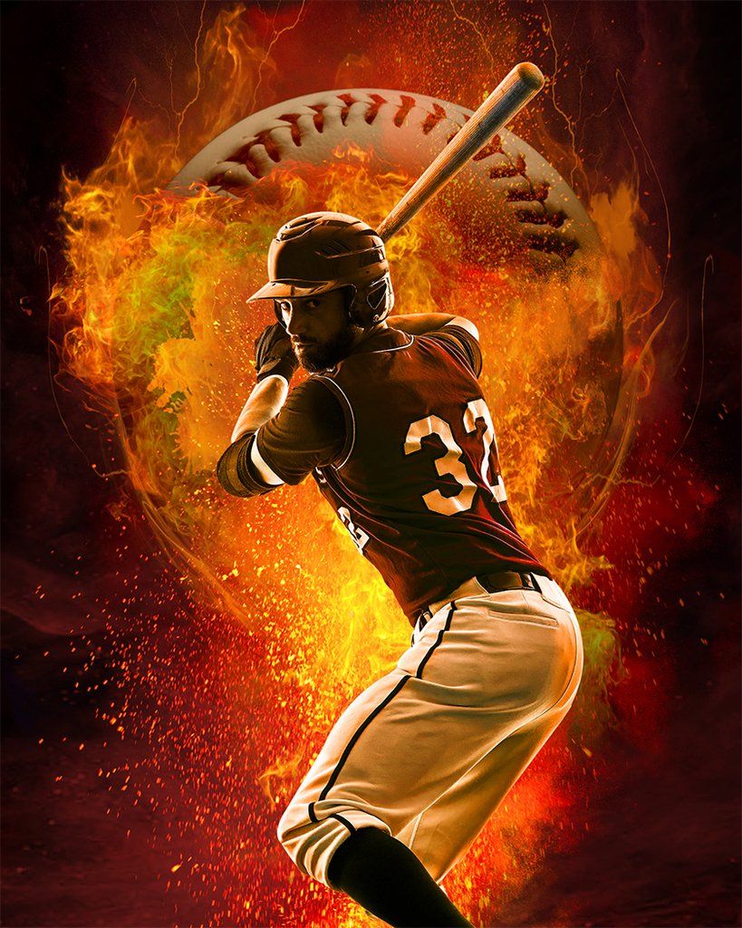 Baseball Fire Background. Baseball photography, Baseball wallpaper, Baseball picture