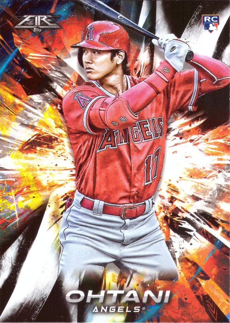 Topps Fire Baseball Shohei Ohtani Rookie Card, Collectibles & Fine Art