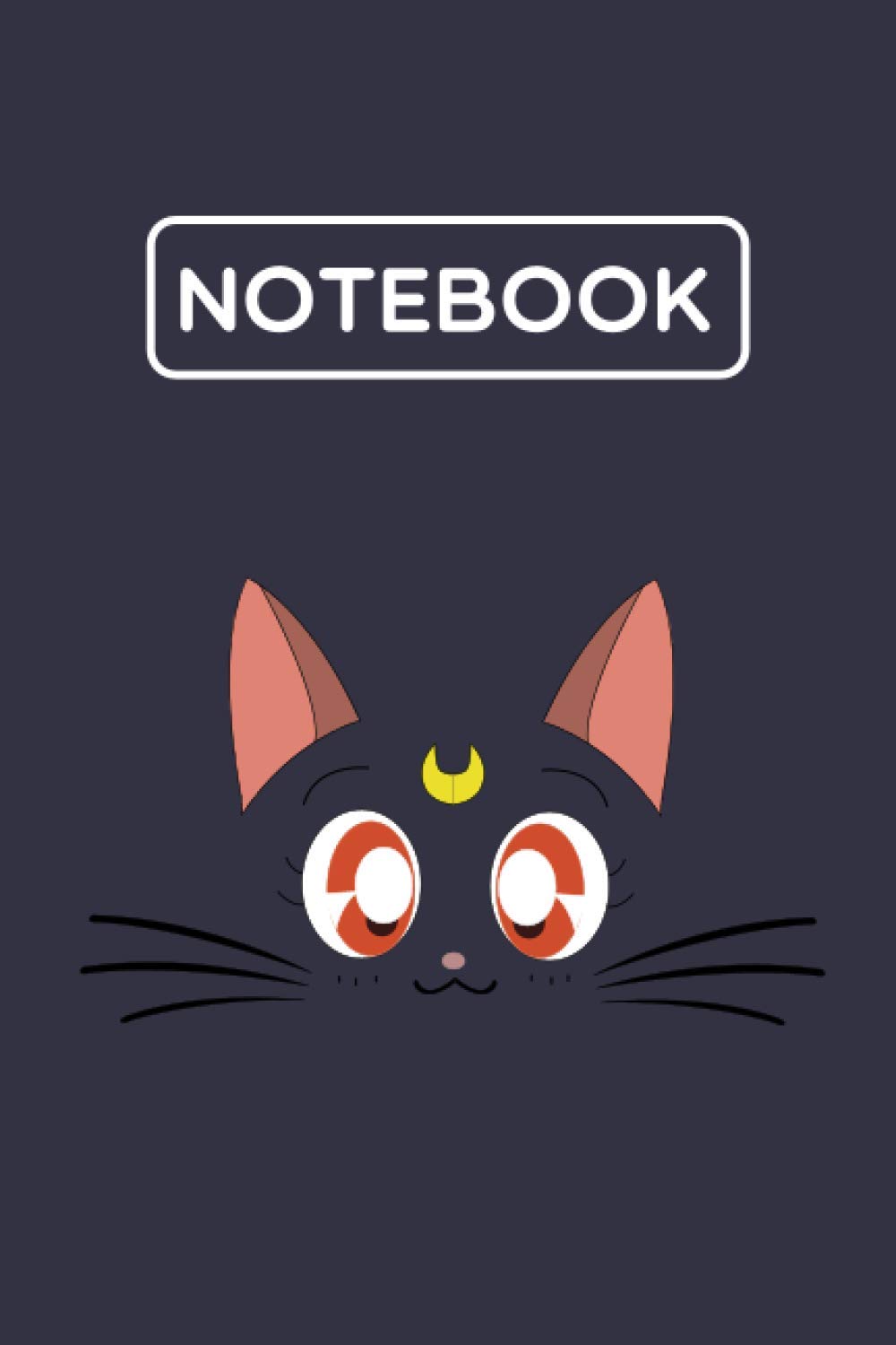 Notebook: Luna Cat. Kawaii Cat From Sailor Moon. Cat Books For Adults And Kids. Cat Lovers Gifts: 9798684218002: Press, FH Books: Books