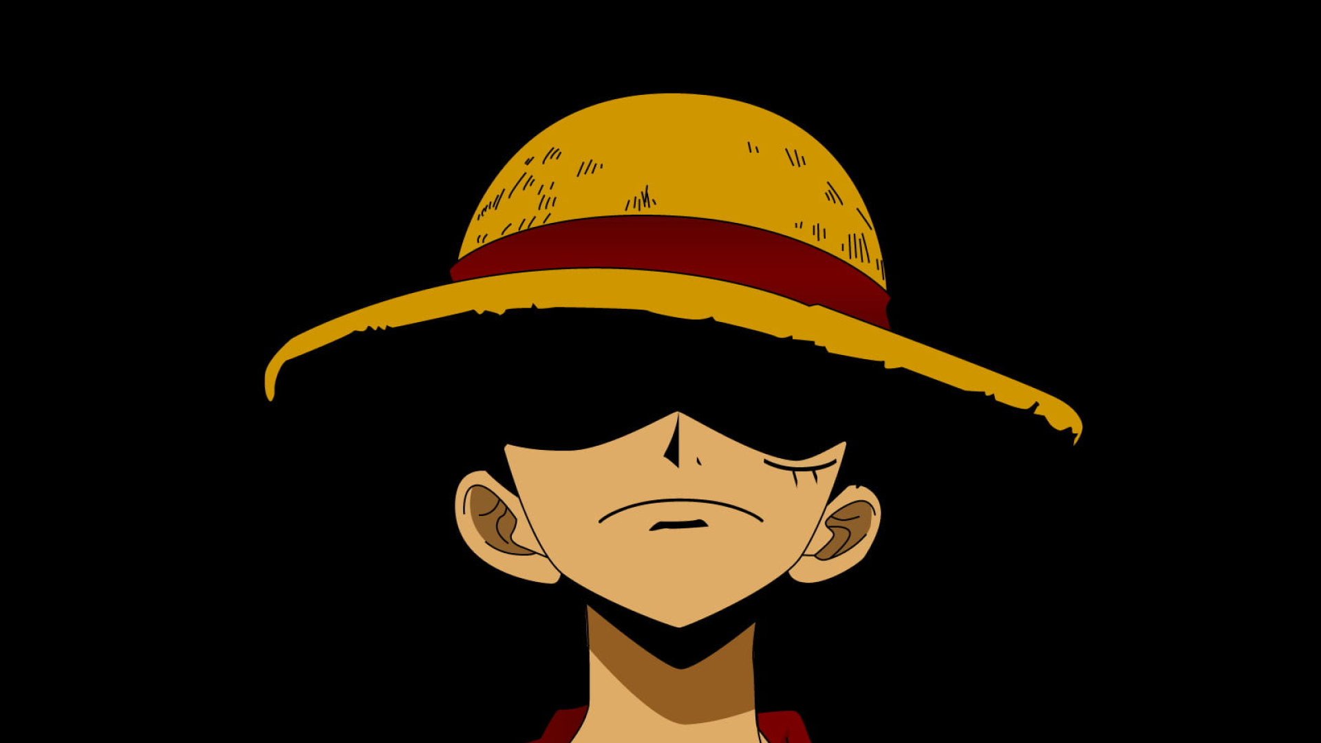 Đội mũ rơm luôn là một trong những nhân vật được yêu thích nhất trong thế giới anime. Hãy tận hưởng hình nền Luffy đầy thông minh, đầy sức mạnh trên nền đen tối này.