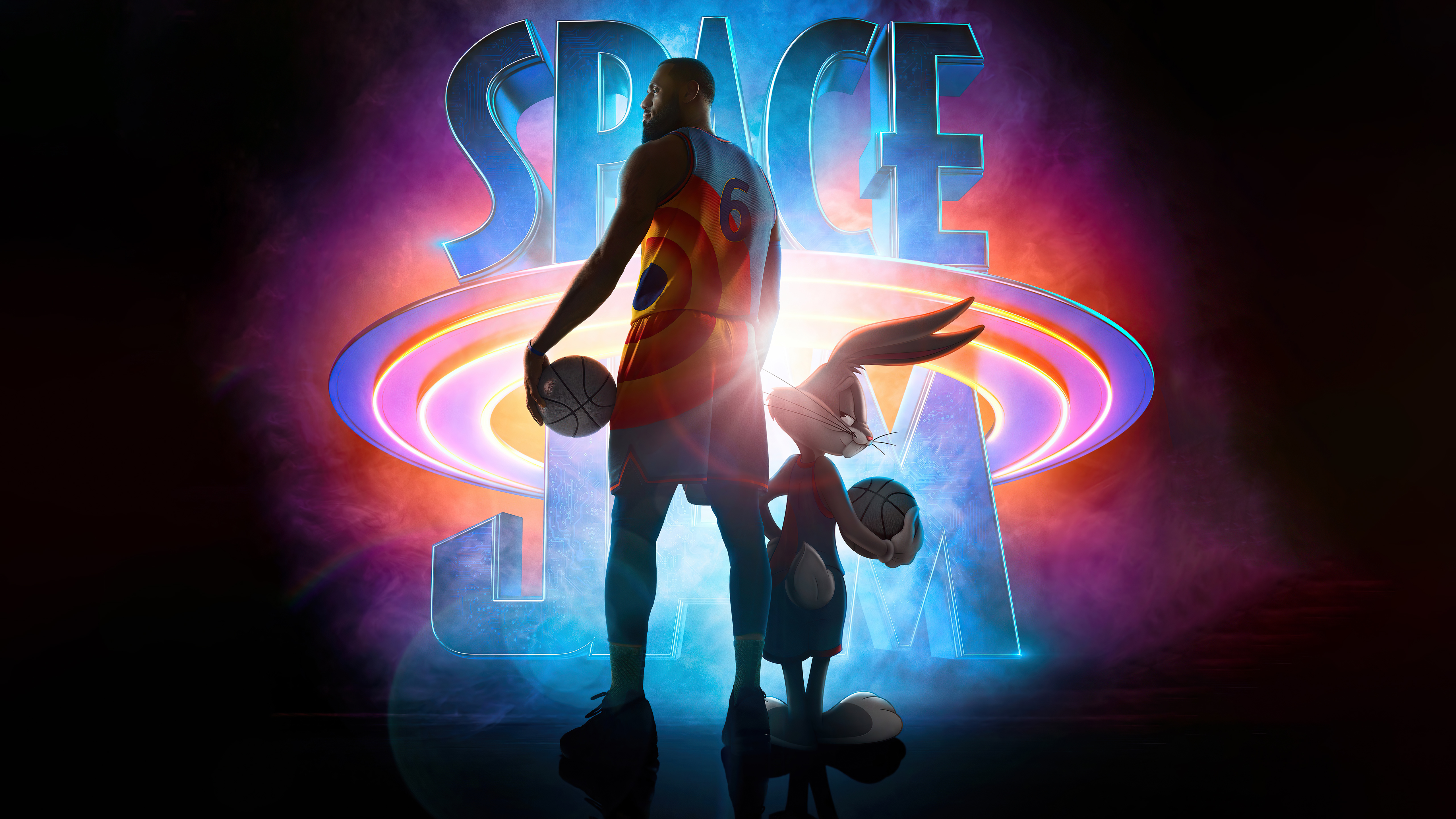 Space Jam 2: LeBron & Bugs Bunny 4K Ultra HD Epic Wallpaperx2880