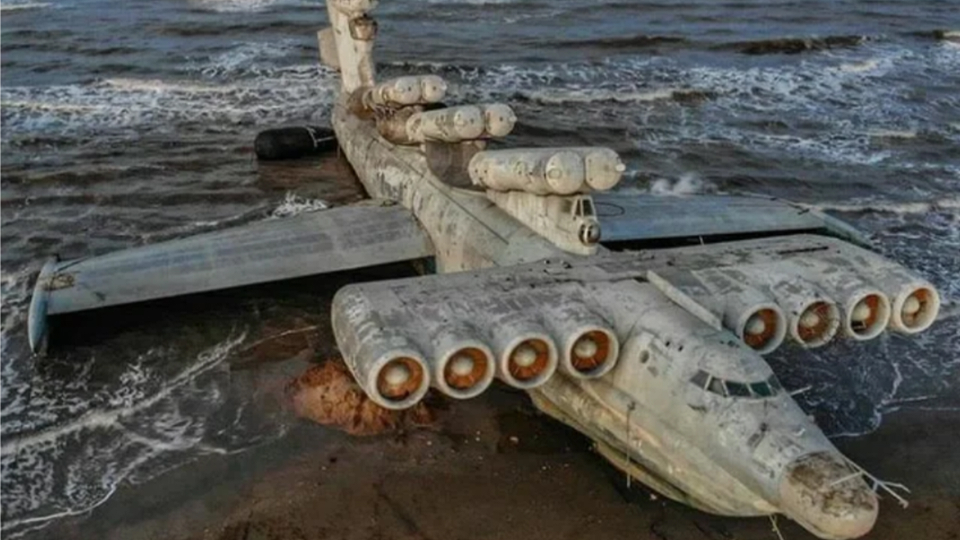 It's a Boat, It's a Plane, No, It's an Abandoned Russian Sea Monster