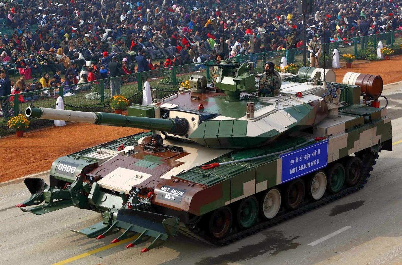 Battle Tanks used by the Indian Army