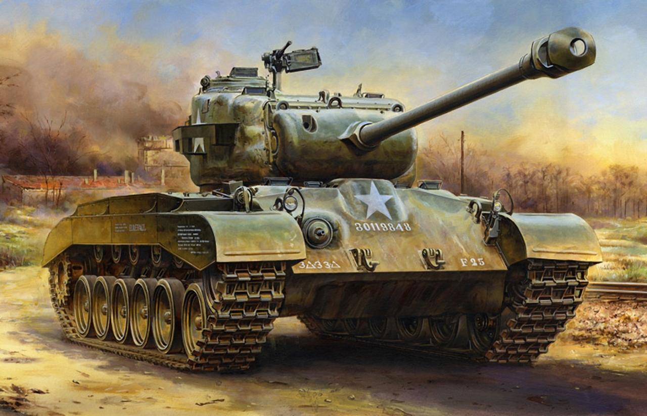 Desktop Wallpaper tank Painting Art Army