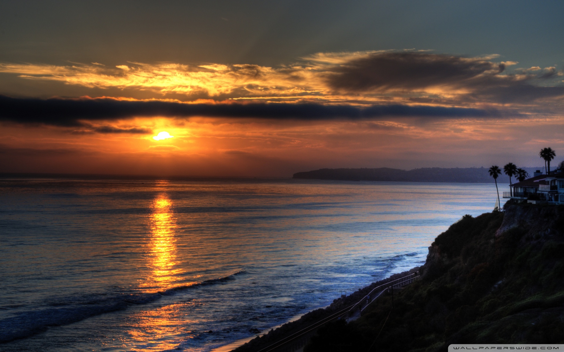 San Clemente Sunset Ultra HD Desktop Background Wallpaper for 4K UHD TV, Multi Display, Dual Monitor, Tablet