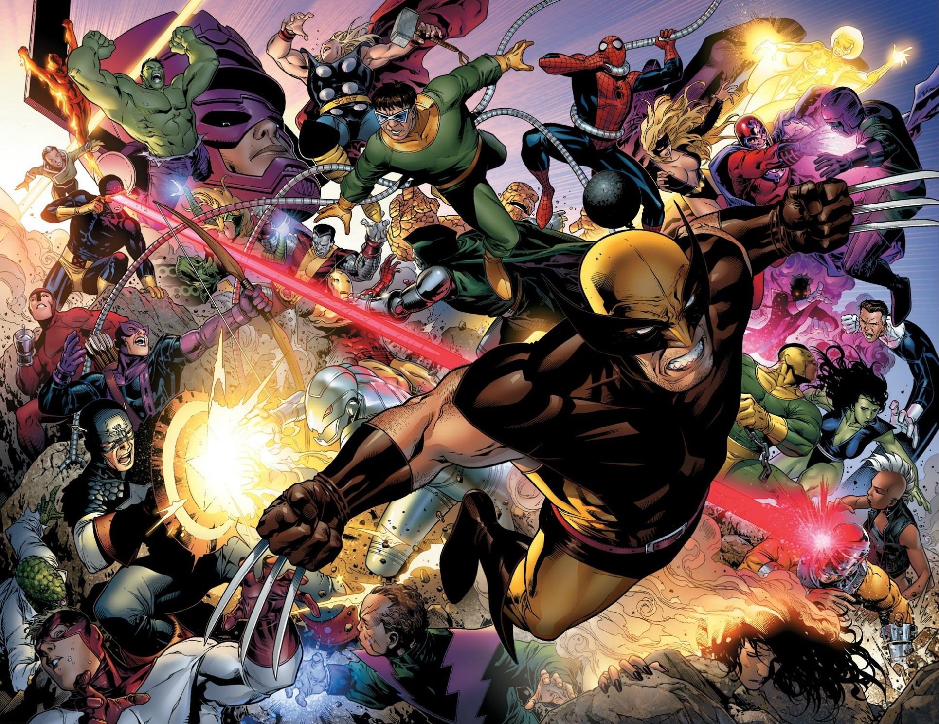 SECRET WARS Marvel Superhero Heroes Hero Crossover 1swars Avengers X Men Xmen Wallpaperx1487