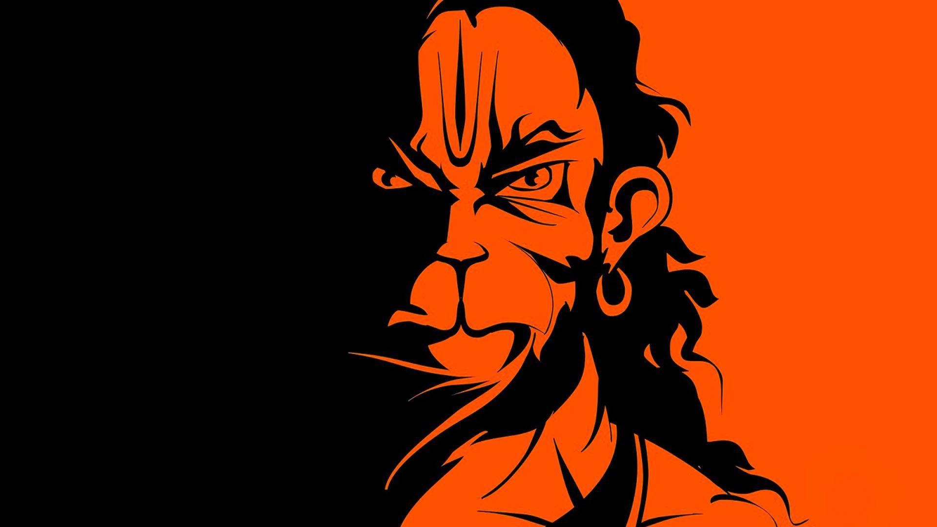 Hanuman animated. Hanuman wallpaper, Hanuman chalisa, Hanuman image
