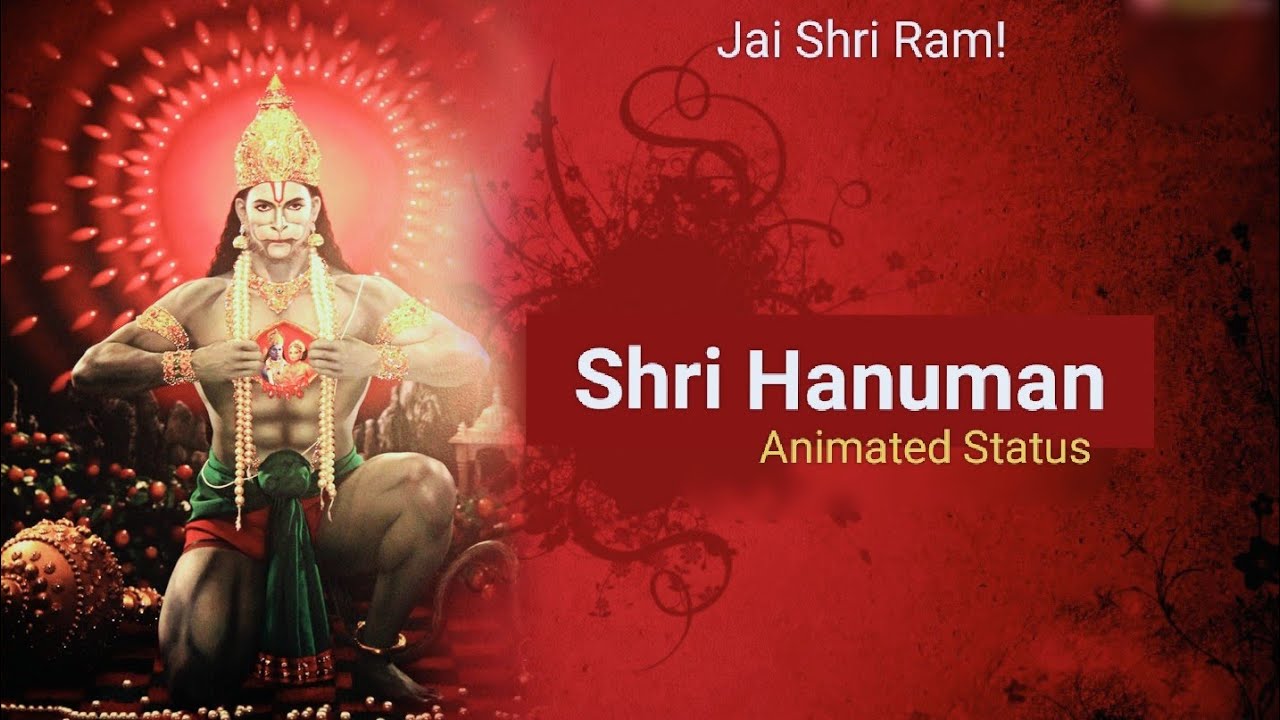 Shri Hanuman animated Status! #hanuman #jaishreeram #ram #mahadev