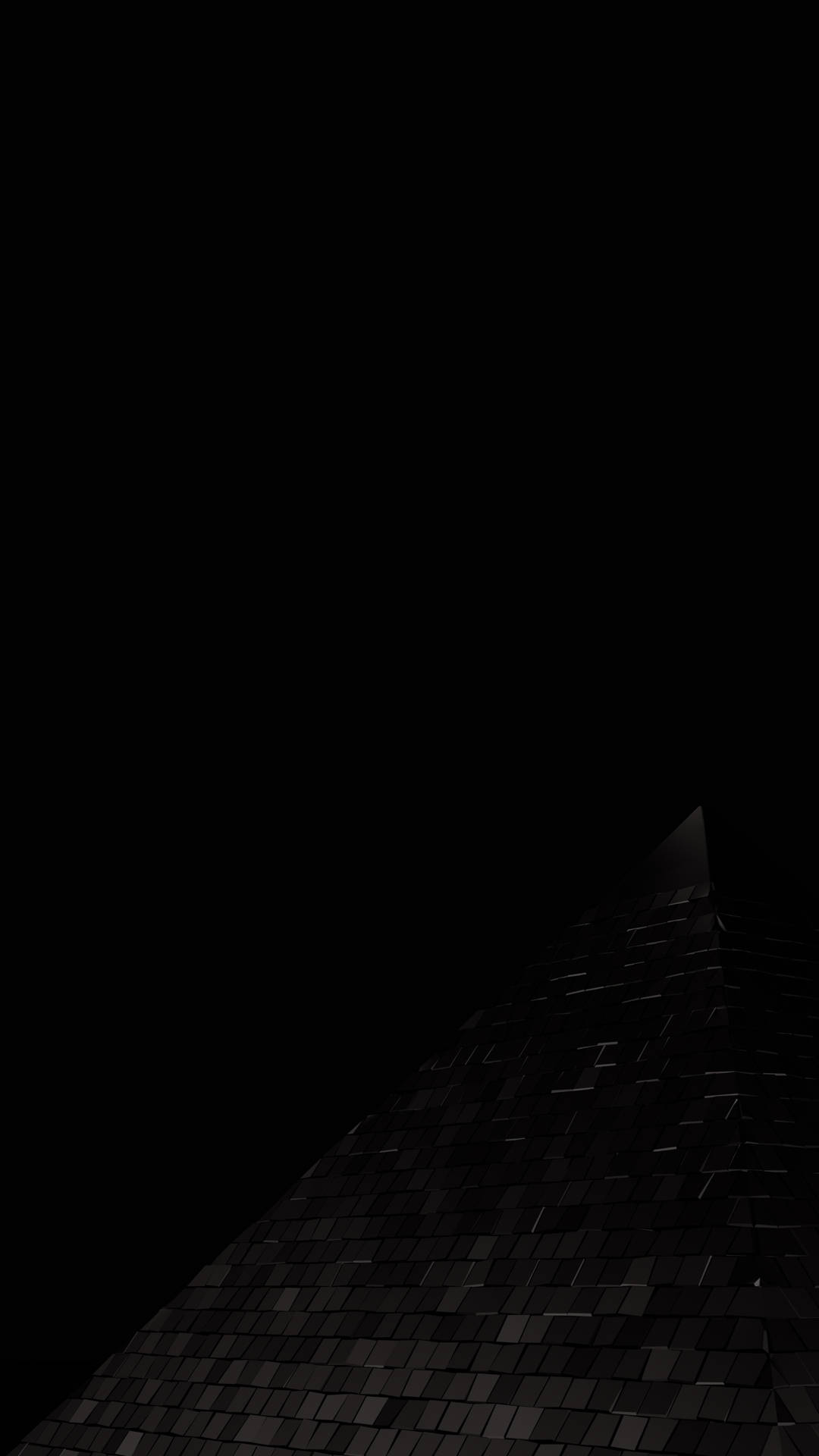 Download iPhone 13 Black Pyramid Wallpaper
