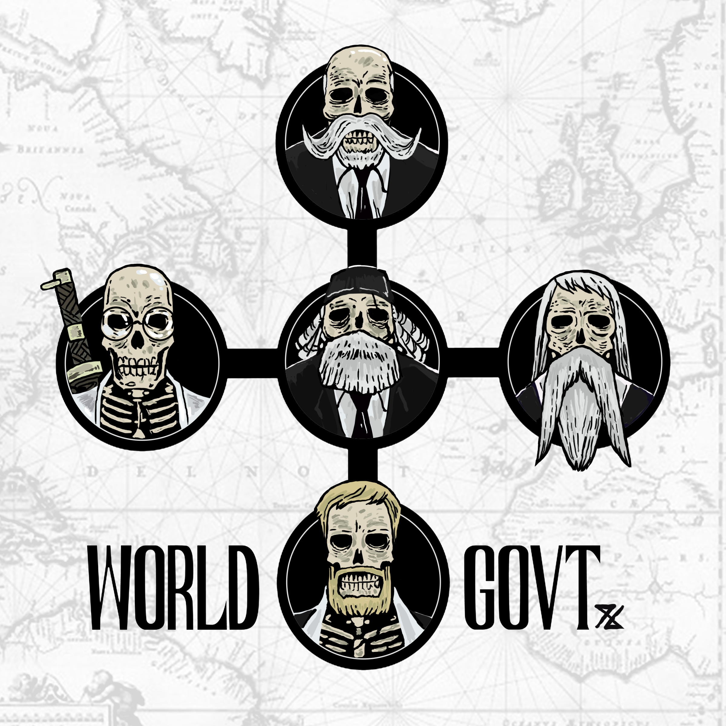 OC Guns N' Gorosei: Appetite for Ancient Weapon (by henriyuken)