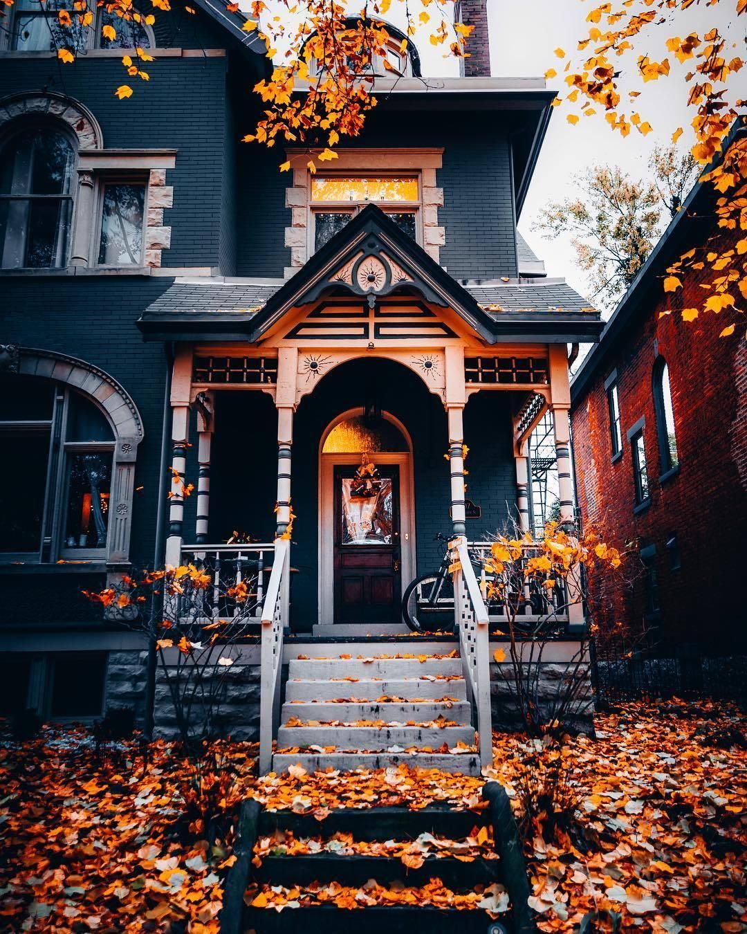 Victorian Houses on Twitter. Autumn cozy, Autumn inspiration, Fall picture