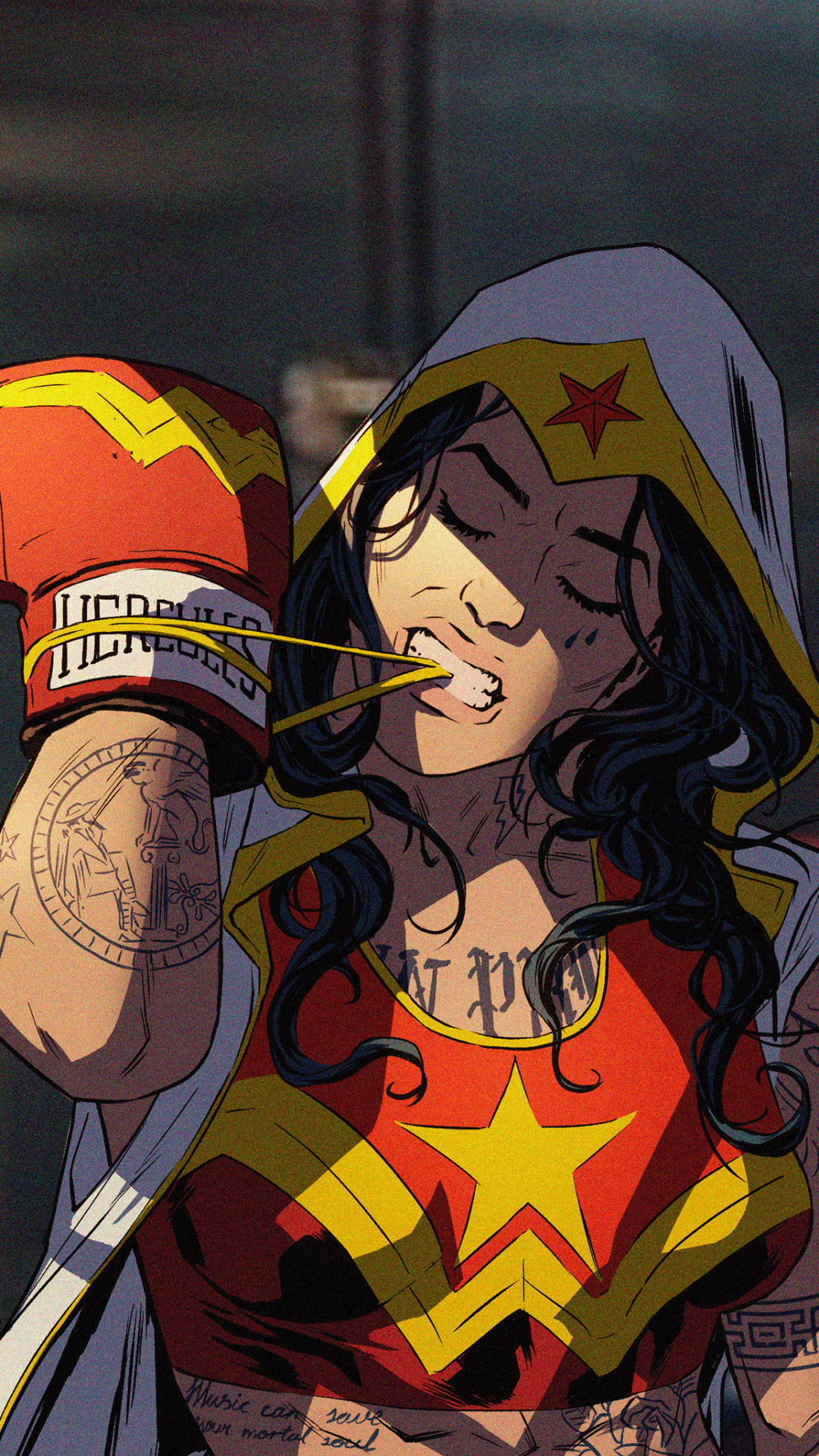 Wonder Woman Phone Wallpaper