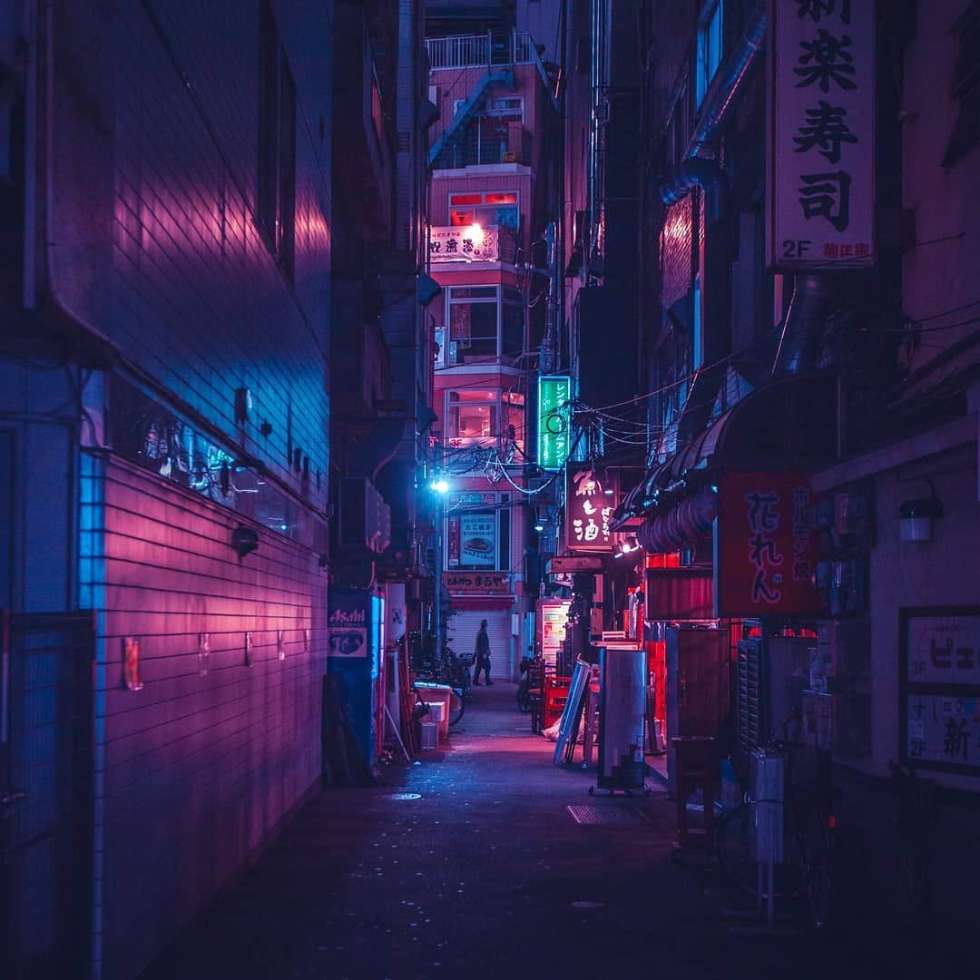Japan 2077: Photographer Aishy Has Captured Tokyo in a Striking Cyberpunk Mood at Night Design You Trust