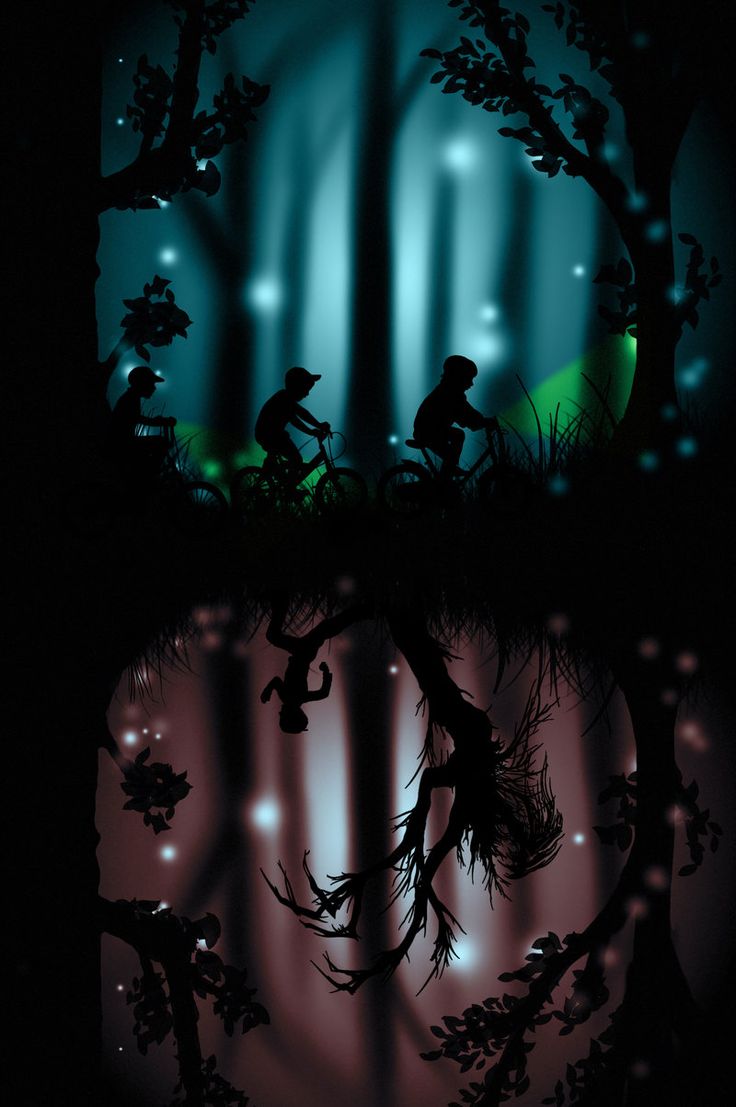 The Upside Down by debNise. Stranger things, Eleven stranger things, Stranger things netflix