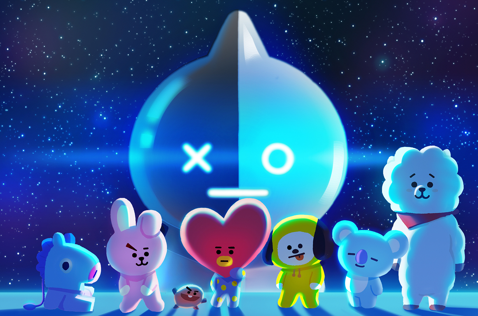 BTS' New BT21 Collab With Line Friends Blends Fashion, Emojis & K Pop