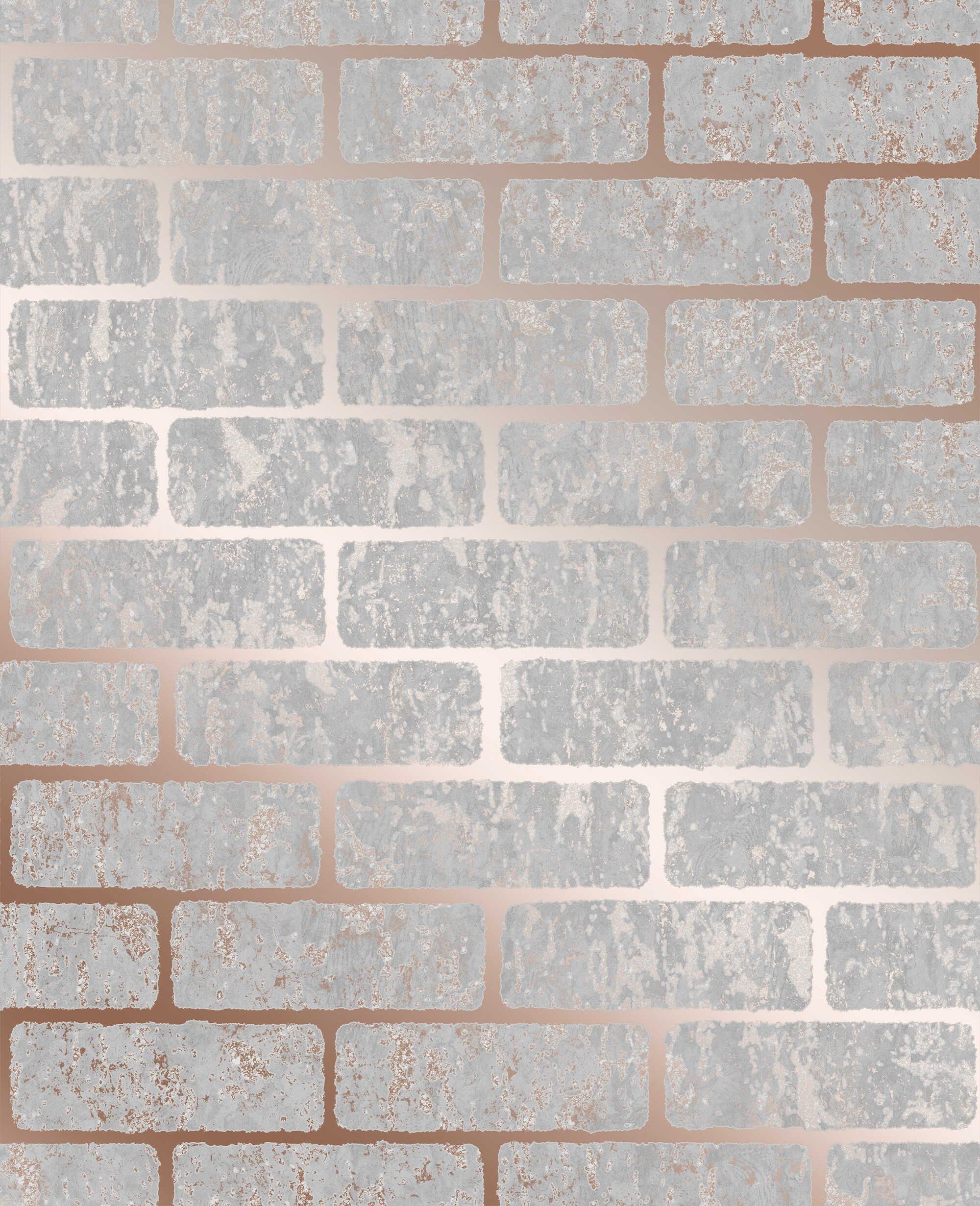 Graham & Brown Milan 56 Sq Ft Rose Gold Vinyl Textured Brick Unpasted Wallpaper In The Wallpaper Department At Lowes.com