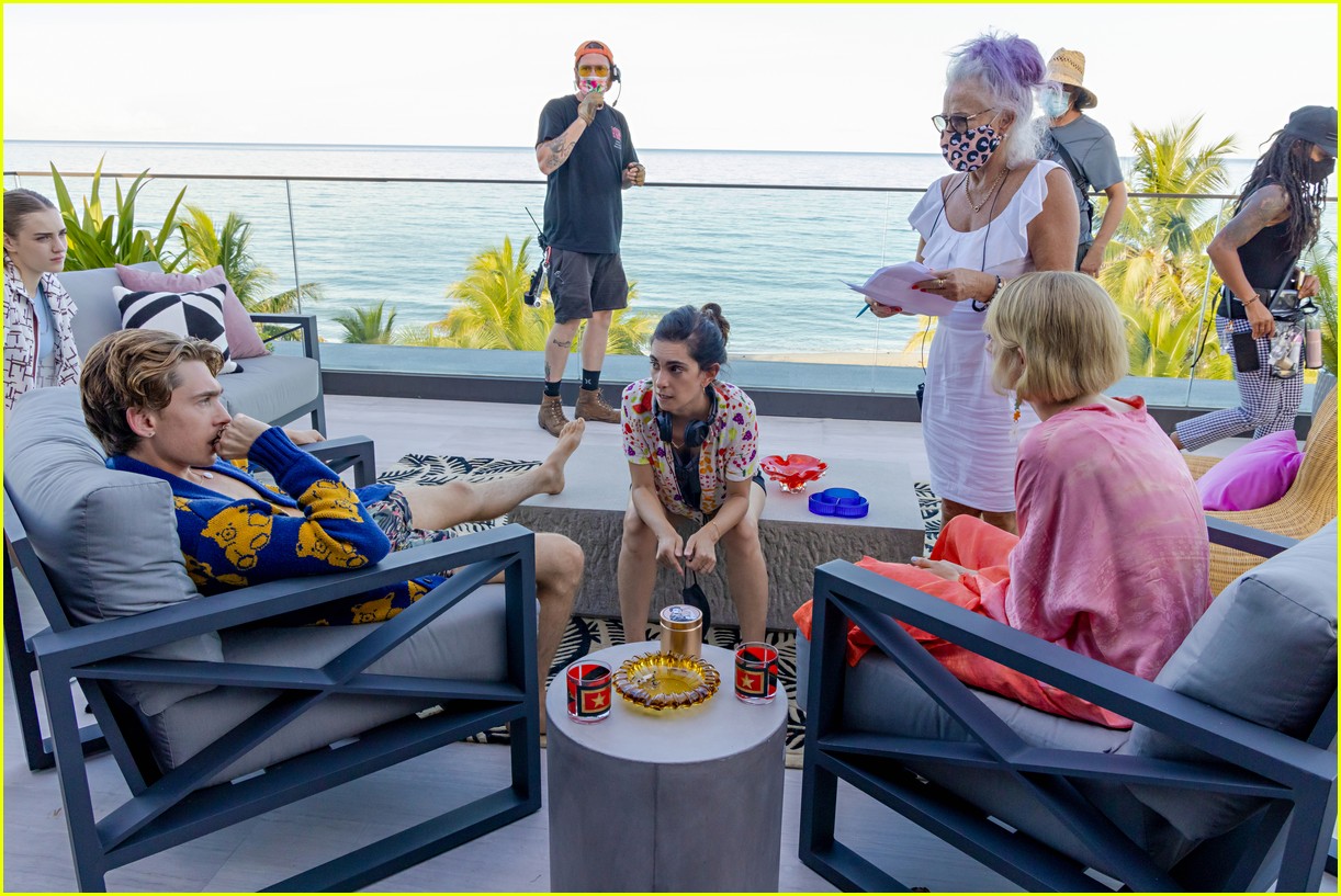 Go Behind The Scenes Of Camila Mendes & Maya Hawke's New Netflix Movie 'Do Revenge' (Photos): Photo 1357468. Alisha Boe, Austin Abrams, Ava Capri, Camila Mendes, Jonathan Daviss, Maia Reficco, Maya Hawke, Movies