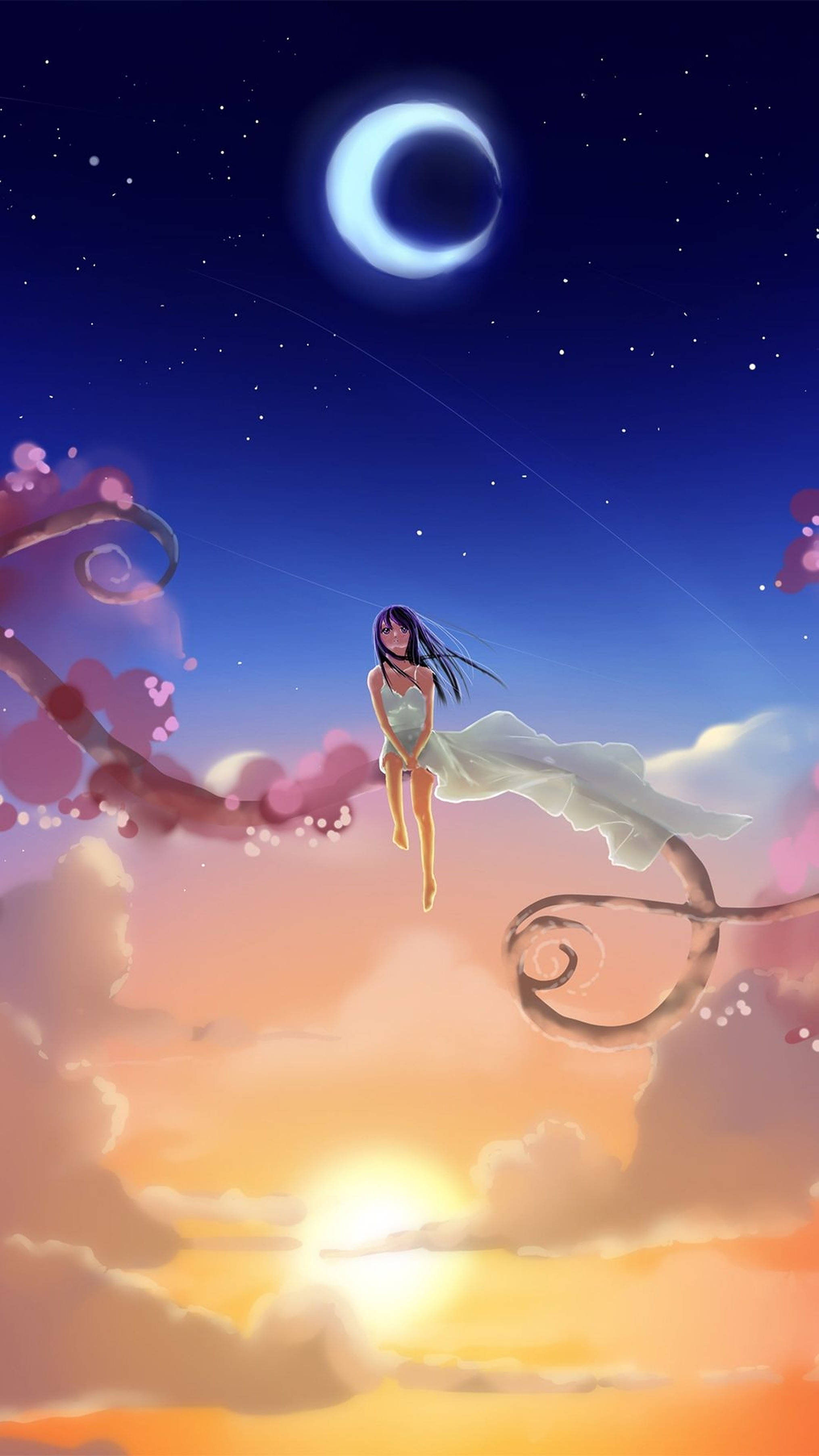 Download 3D Fantasy Anime iPhone Wallpaper