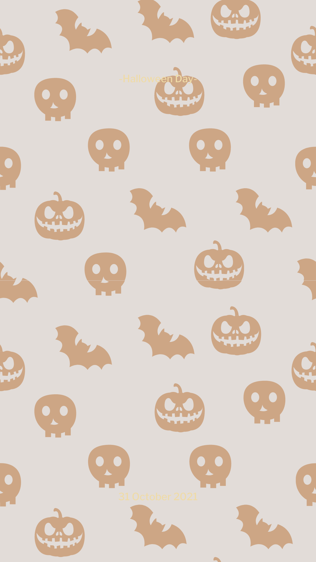 Free cute fall October wallpaper