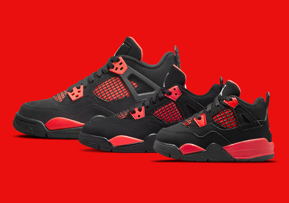 Jordan 4 Red Thunder Wallpapers Wallpaper Cave 2852