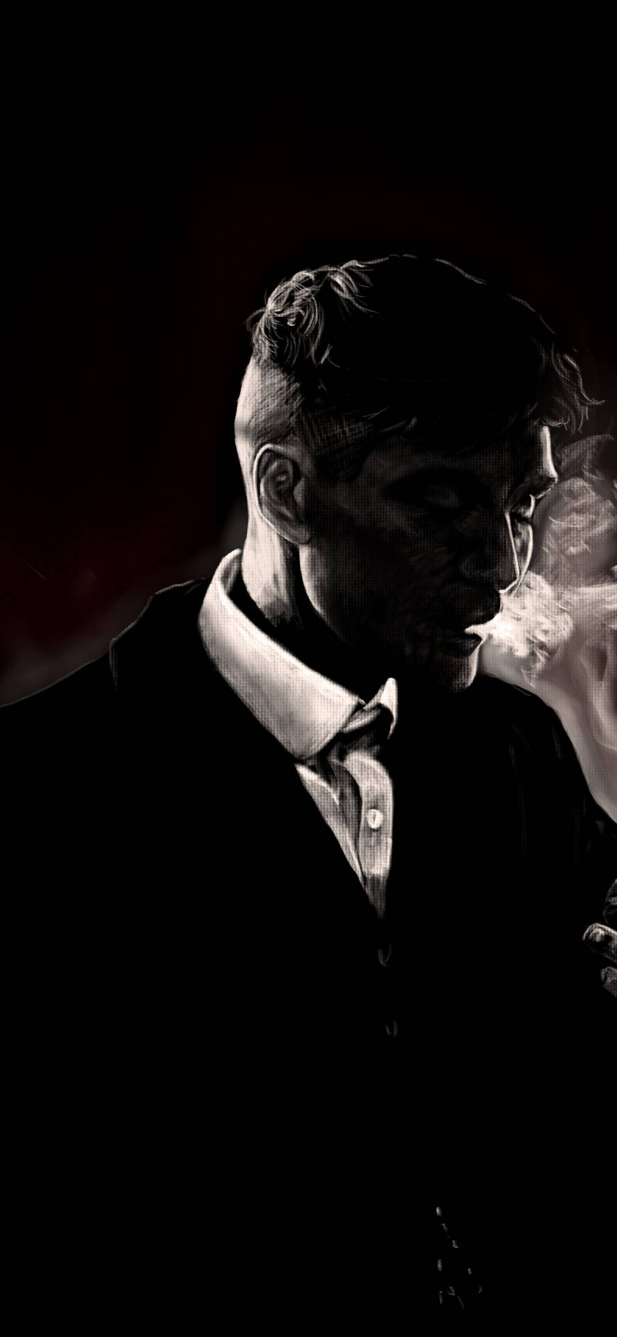 Download Cillian Murphy Black Aesthetic Wallpaper