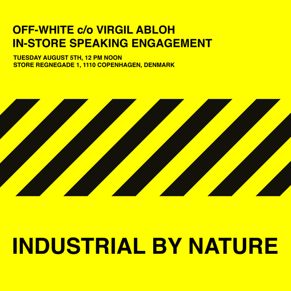 Download Industrial By Nature Off White Logo Wallpaper