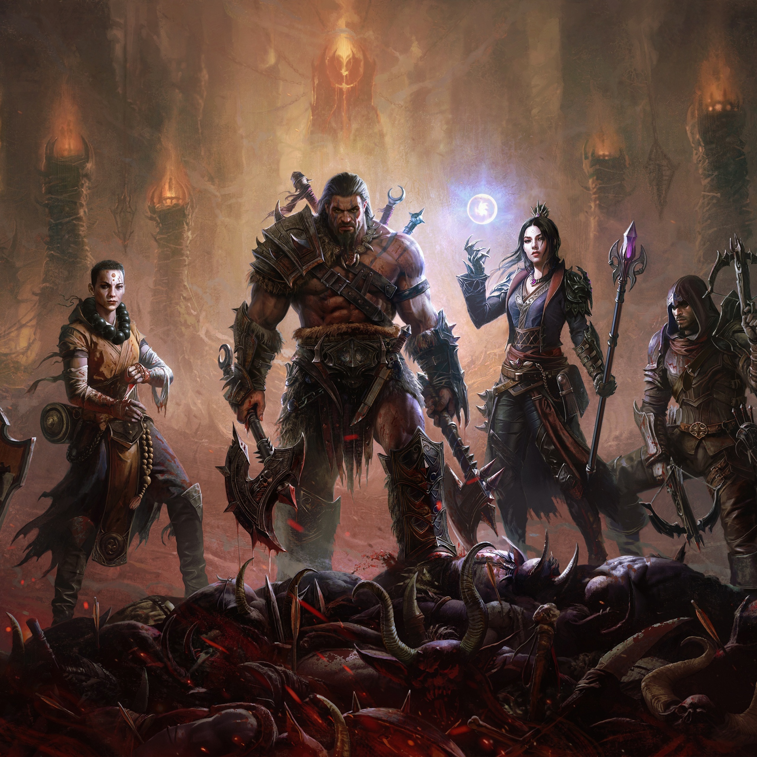 Diablo Immortal Wallpaper 4K, Android games, iOS Games, Games