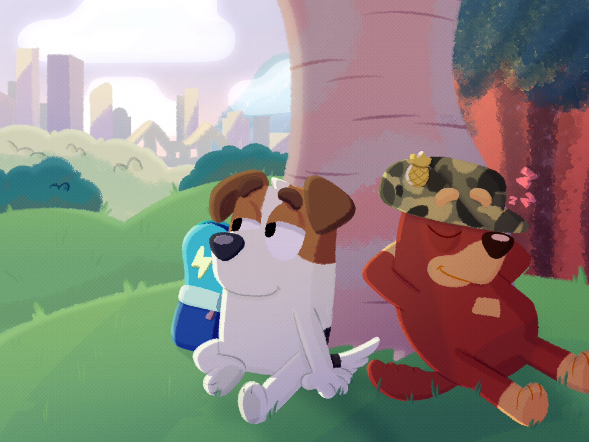 Jack and Rusty vibin' (this was long overdue)