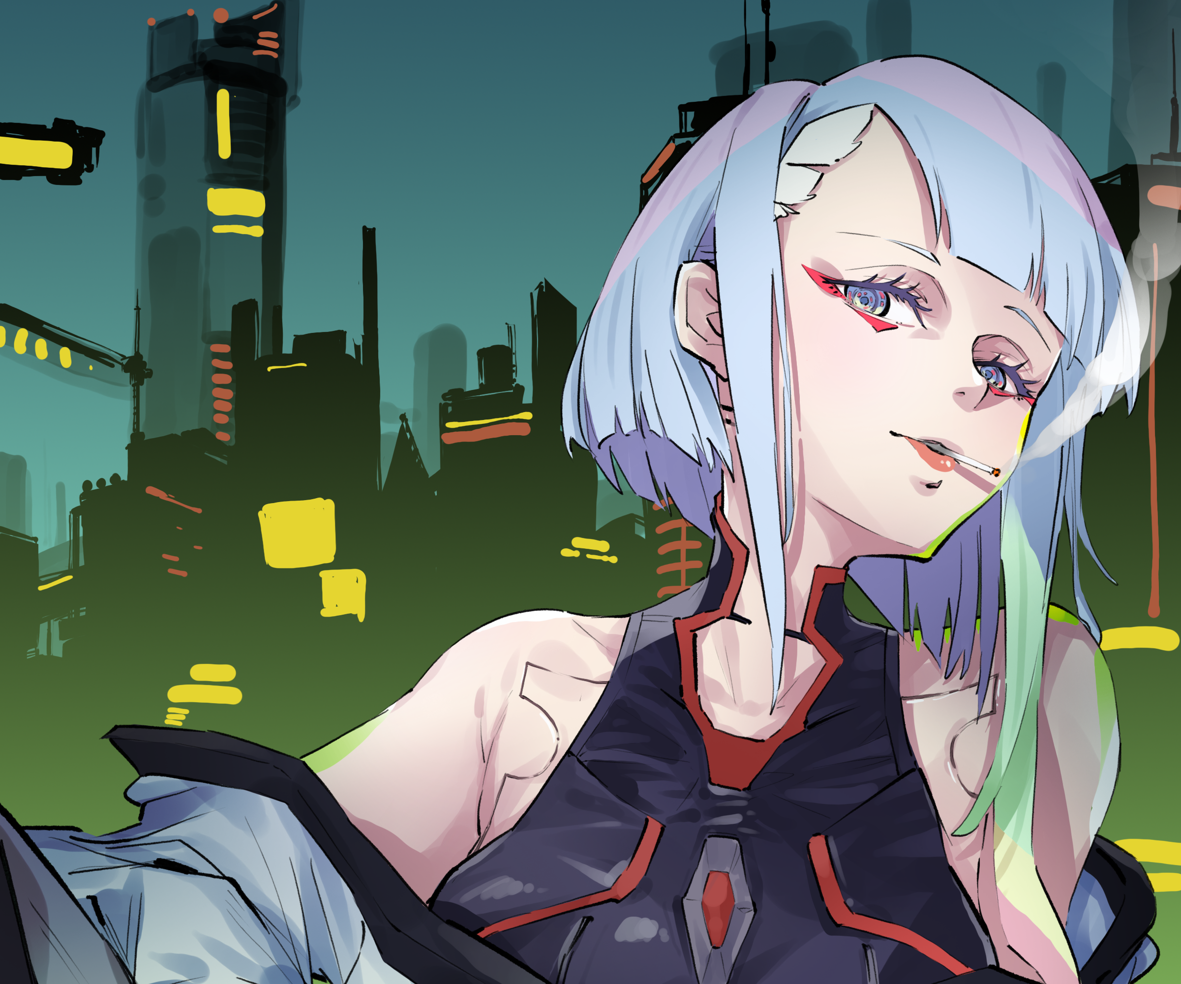 Cyberpunk: Edgerunners HD Wallpaper by ティー