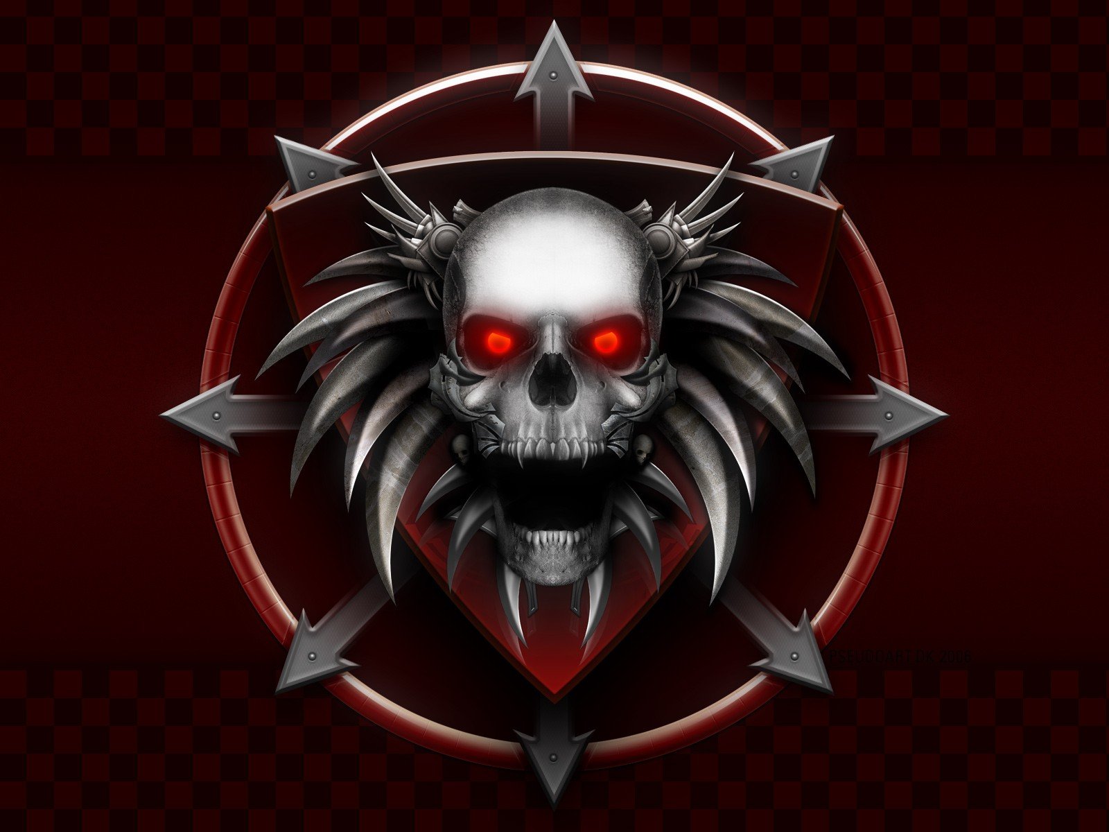 dark, Horror, Skull, Occult, Evil, Demon Wallpaper HD / Desktop and Mobile Background