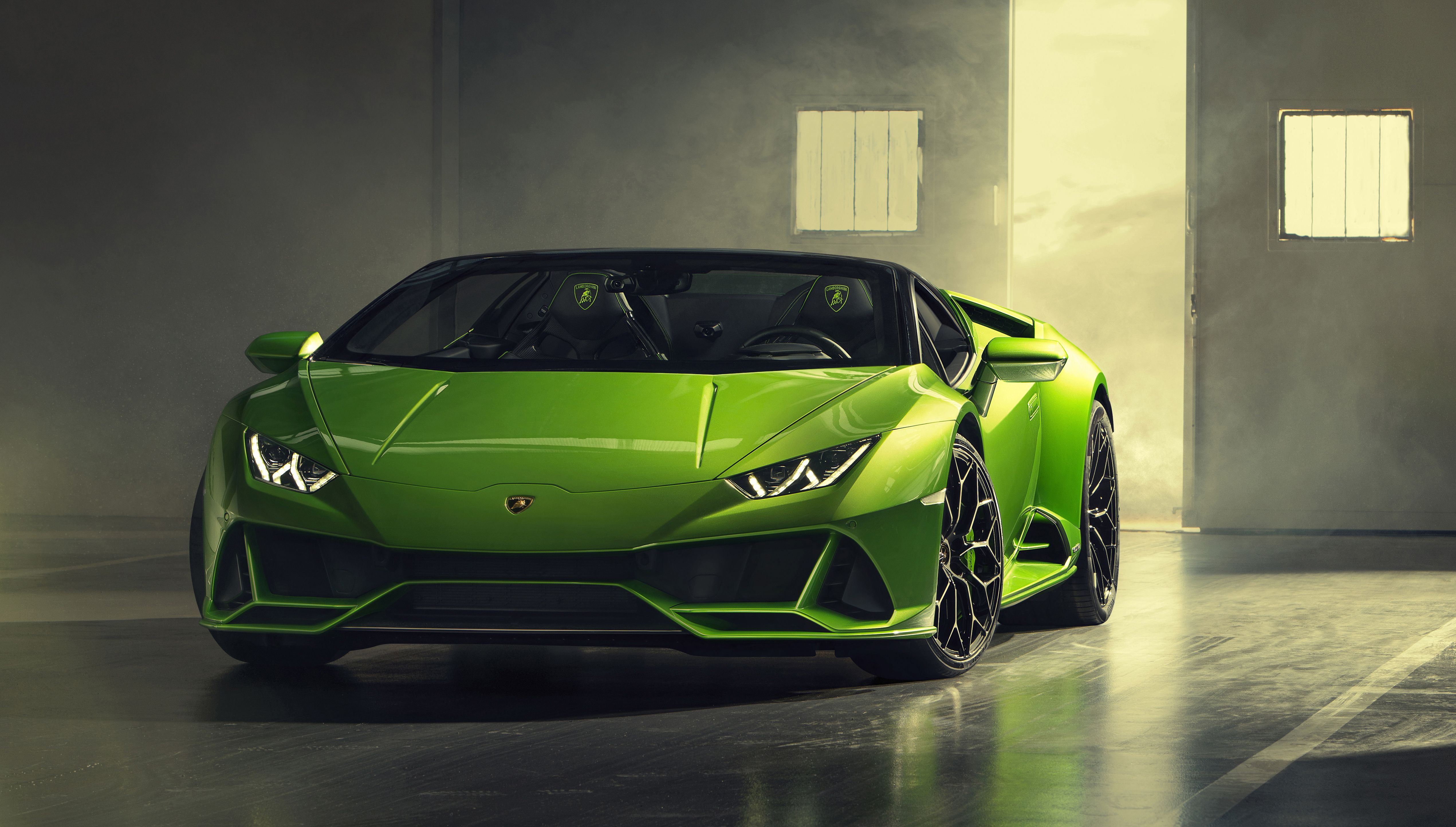 Lamborghini Huracan EVO Spyder Wallpaper Free Lamborghini Huracan EVO Spyder Background