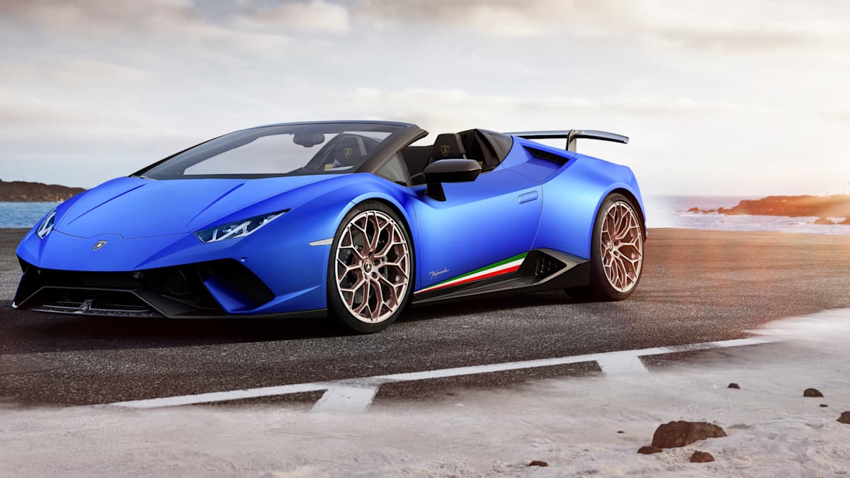 Lamborghini Huracan Performante Spyder revealed
