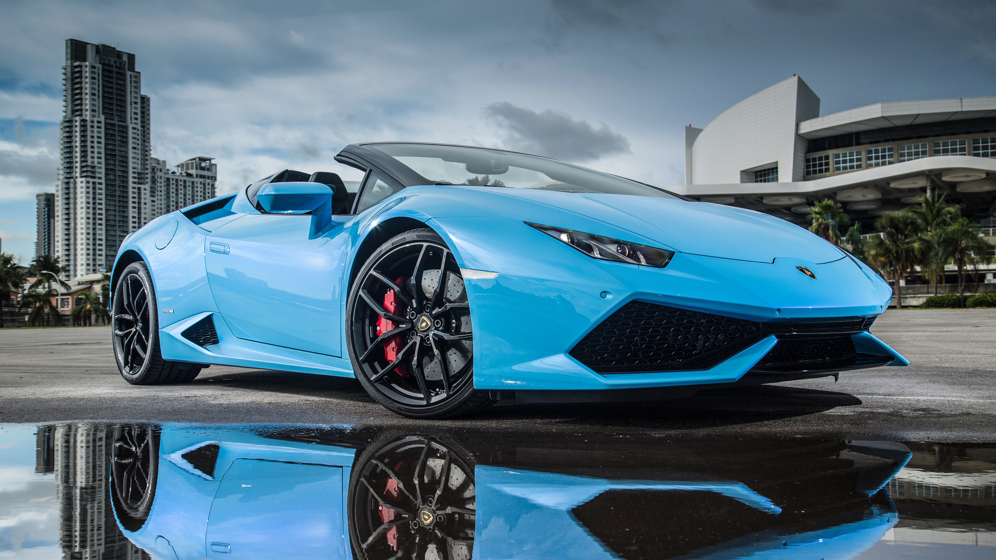 Lamborghini Huracan LP 610 4 Spyder Wallpaper. HD Car Wallpaper