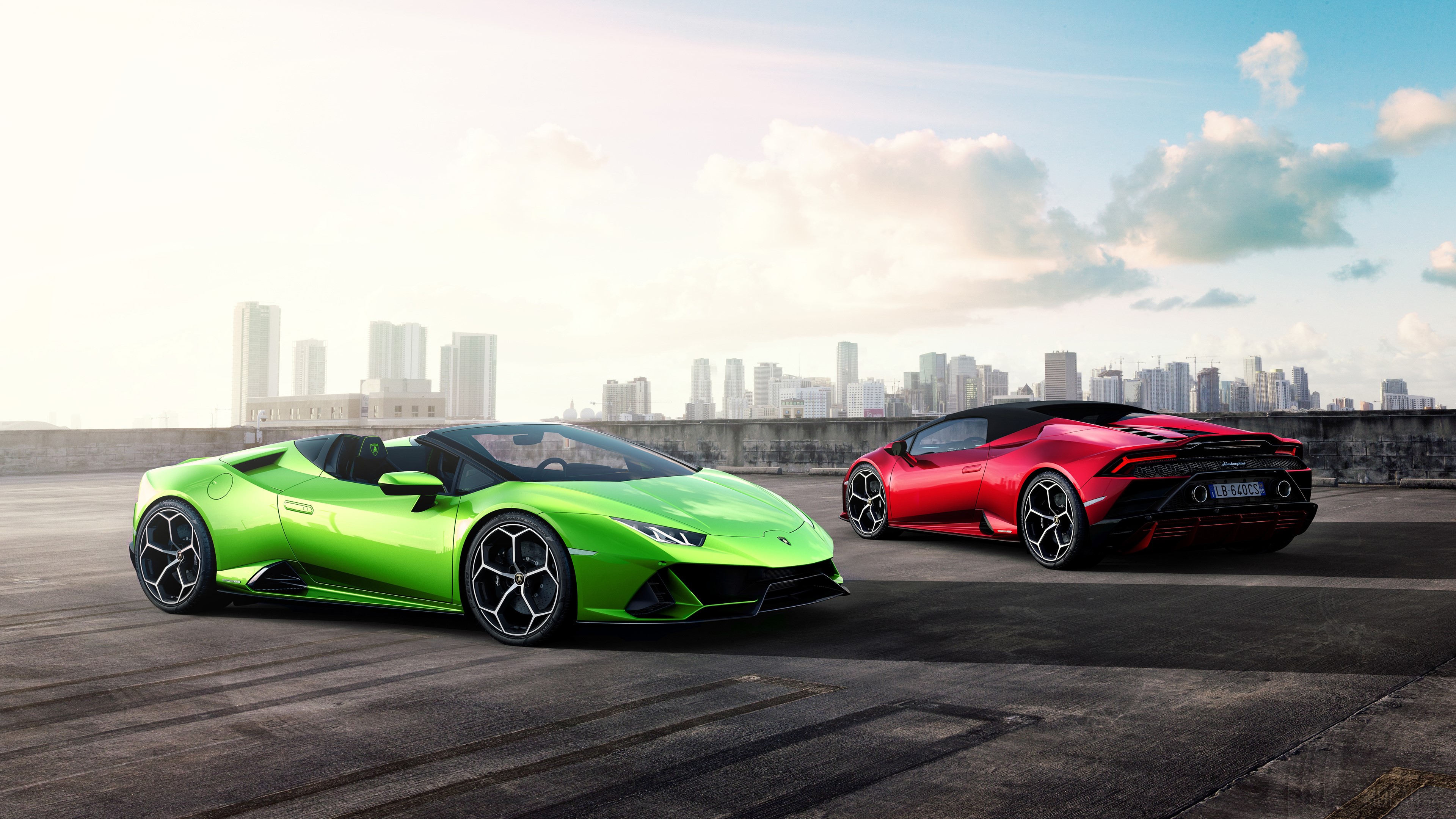 Lamborghini Huracan Evo Spyder 2019 4k wallpaper Gallery HD Wallpaper