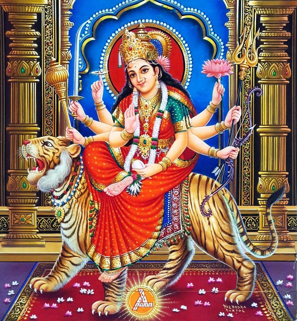 top 105+ Pictures full hd high resolution maa durga images Stunning