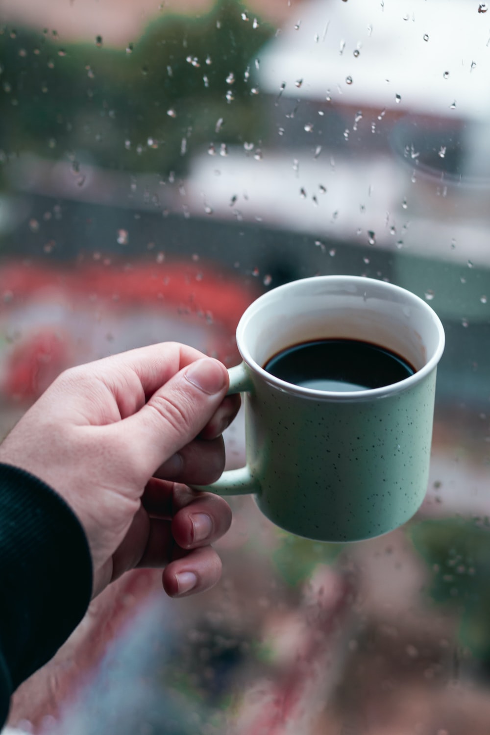 Rain Coffee Picture. Download Free Image