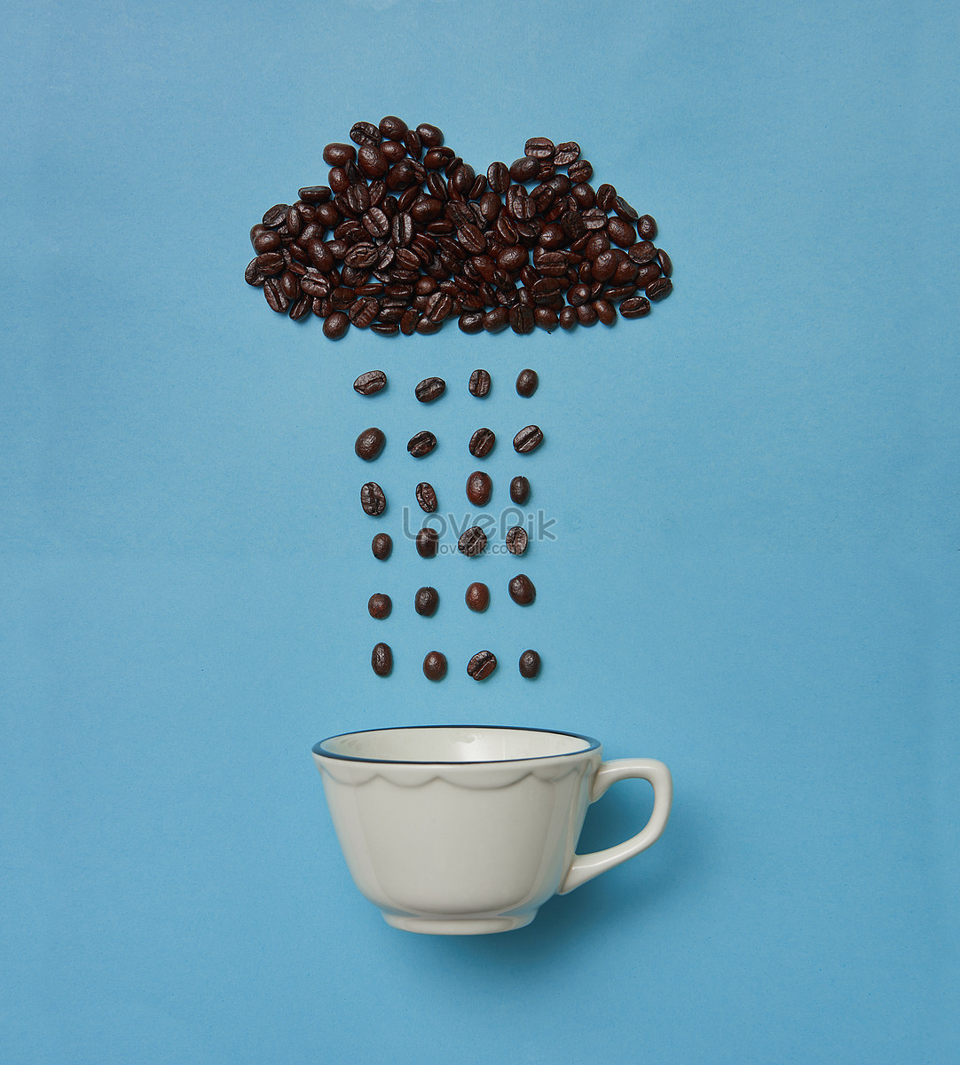Coffee Creative Rainy Days Picture And HD Photo. Free Download On Lovepik