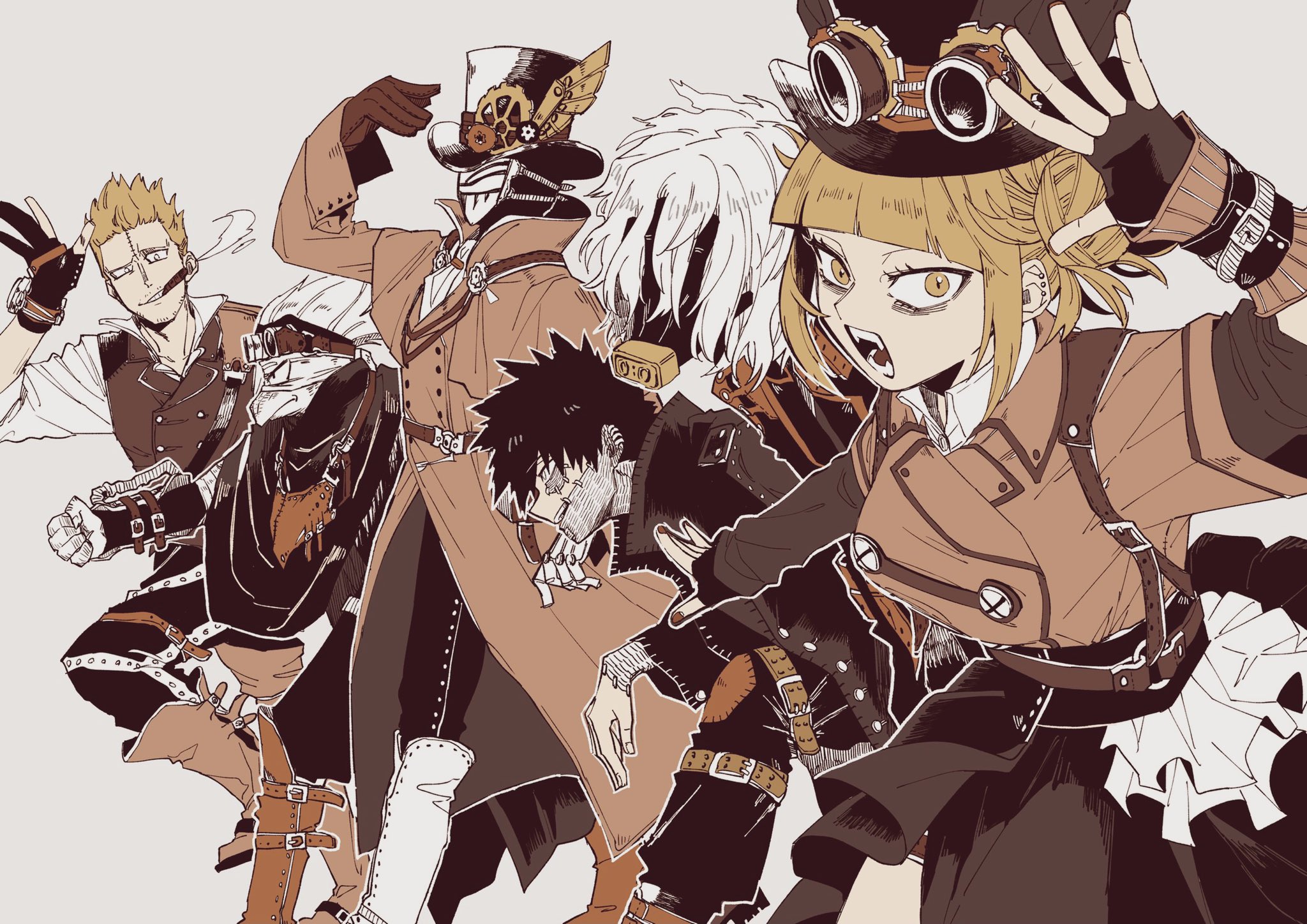 league of villains no Hero Academia fond d'écran