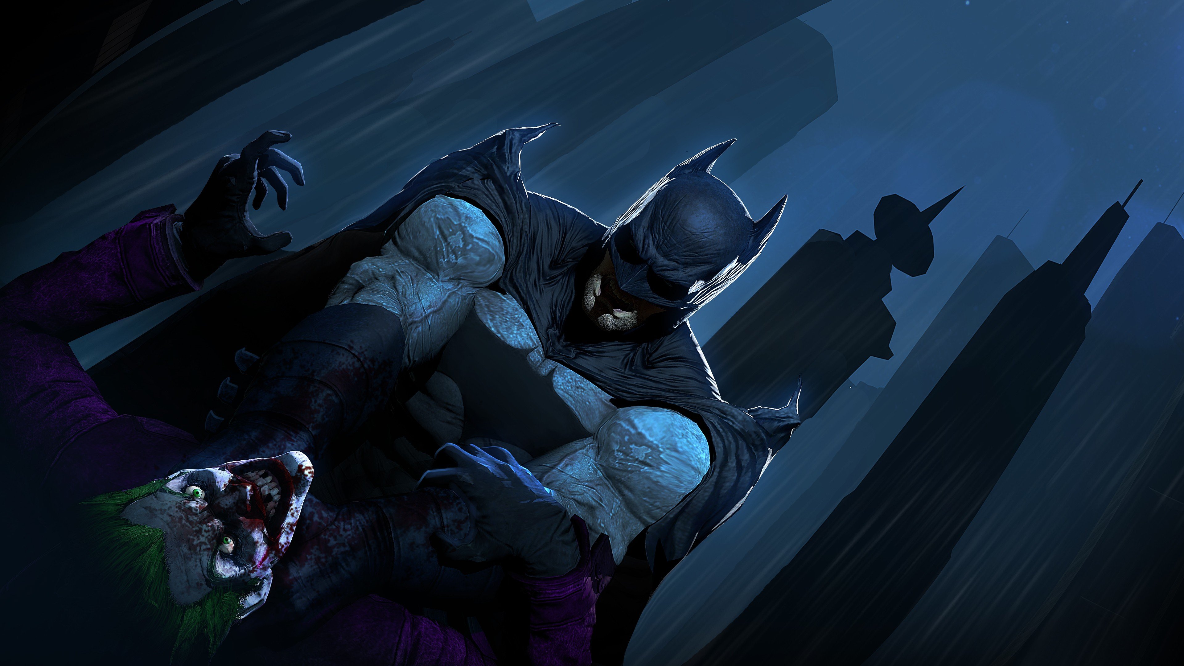 Batman 4K wallpaper for your desktop or mobile screen free and easy to download