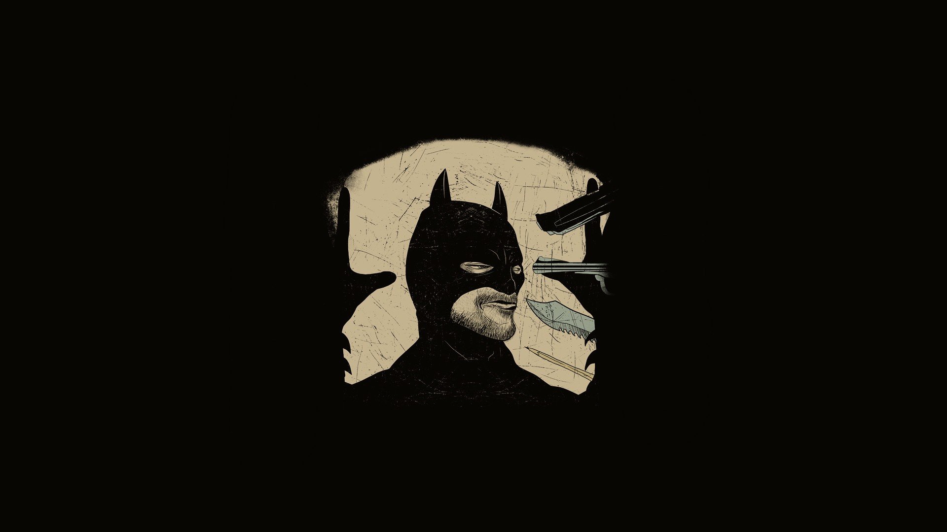 abstract, Batman, Simplistic, Simple, Bruce, Wayne Wallpaper HD / Desktop and Mobile Background