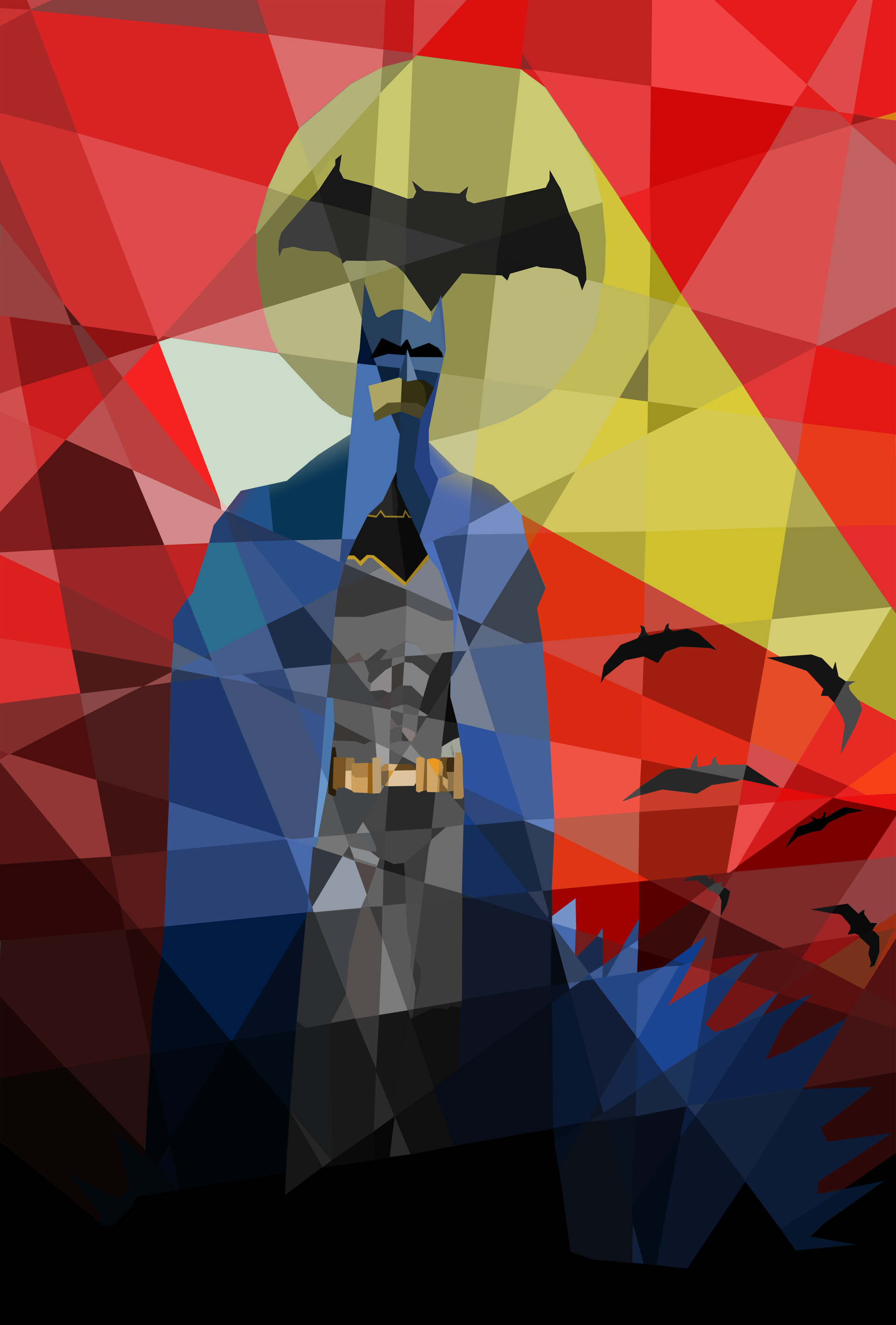 Abstract Batman