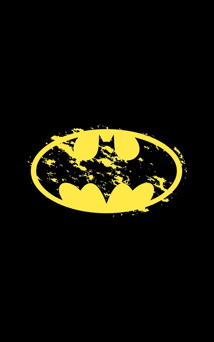 HD wallpaper: Batman logo, simple background, portrait display, black background. Batman logo, Batman illustration, Batman wallpaper